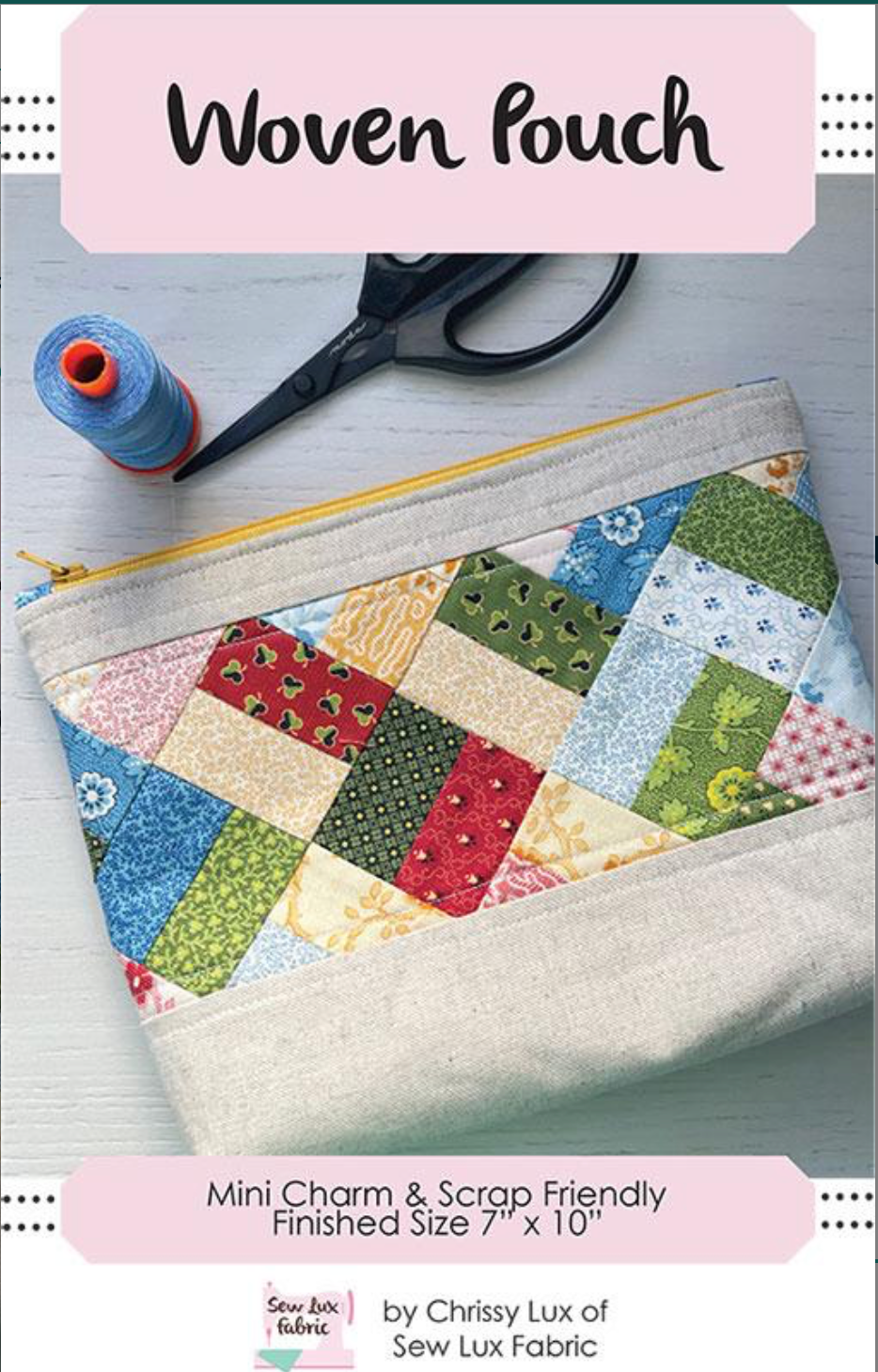Sew Luxe Woven Pouch