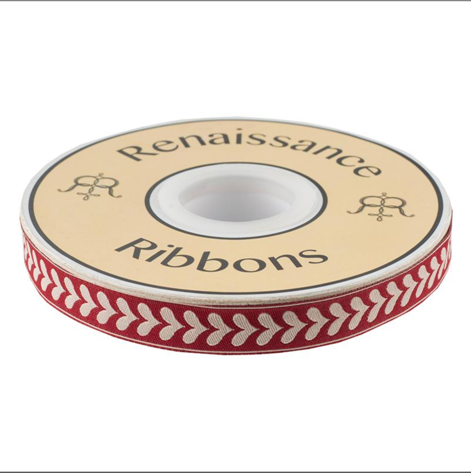 French General Hearts 5/8" Ribbon, per yard