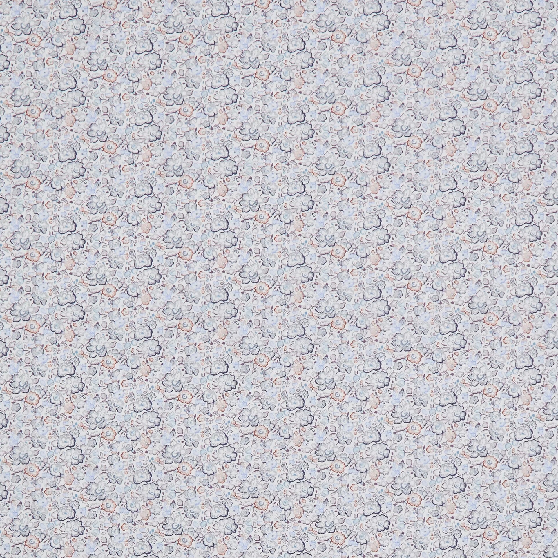 Liberty Tana Lawn Cotton Fabric, "Betsy Dot", Blue , 1/4 yard