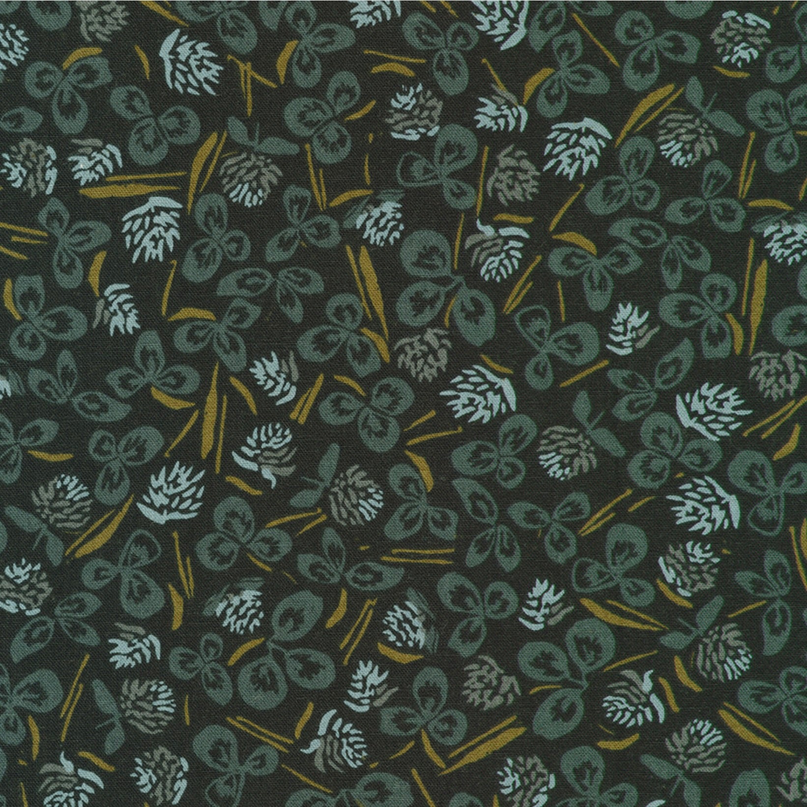 Orchard Run, Clover, Cotton/Flax, multiple colorways, 1/4 yard