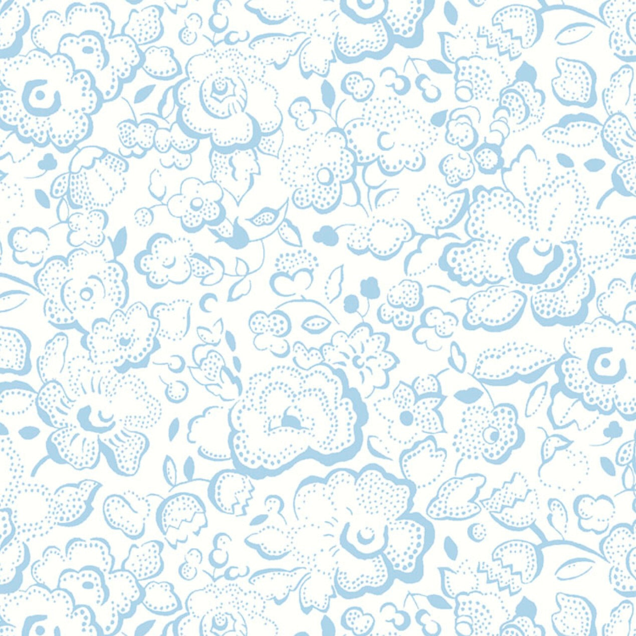 Liberty Piccadilly Poplin Cotton Fabric, "Betsy Belle", Multiple Colorways , 1/4 yard