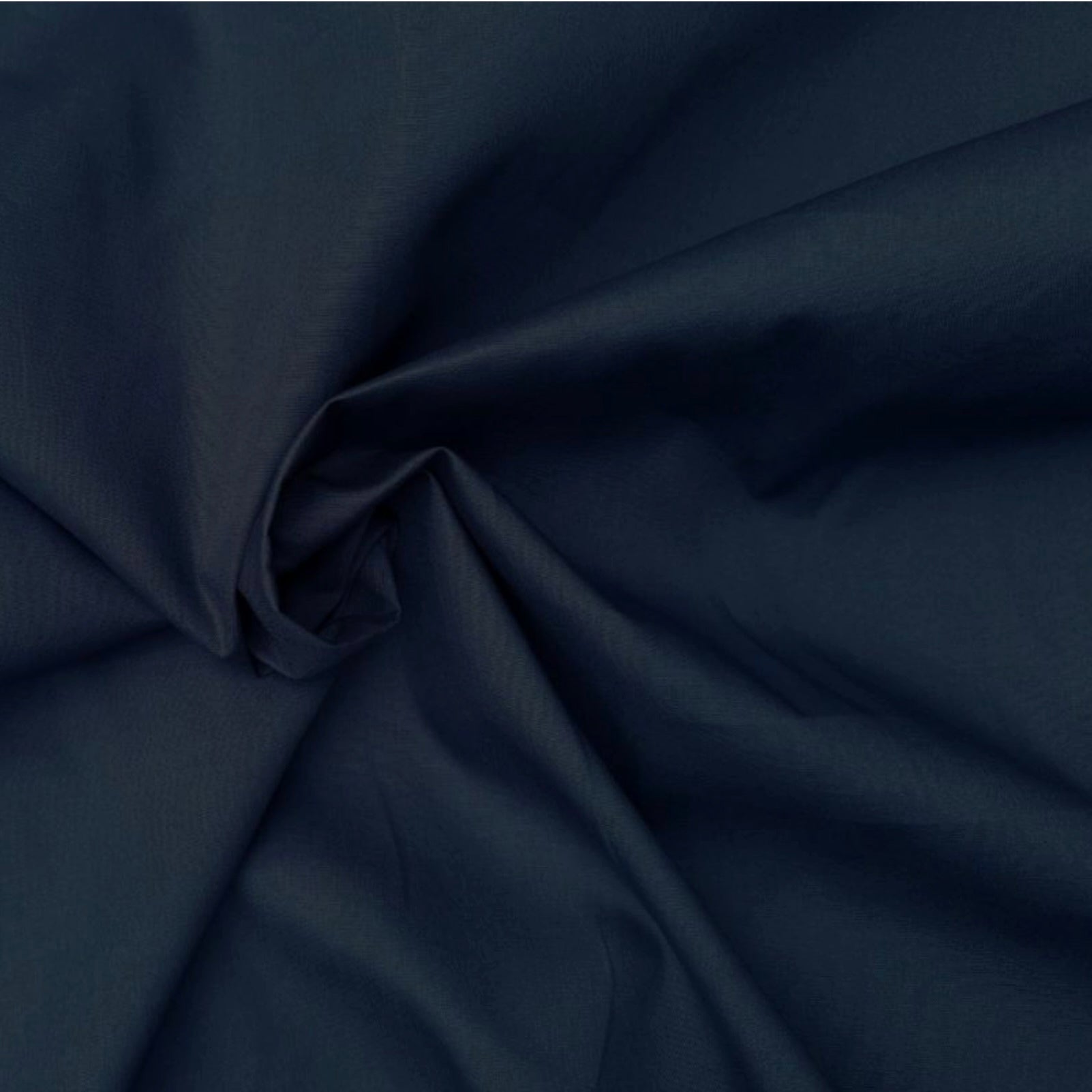 Designer Deadstock Fine Navy Poplin, 1/4 yard
