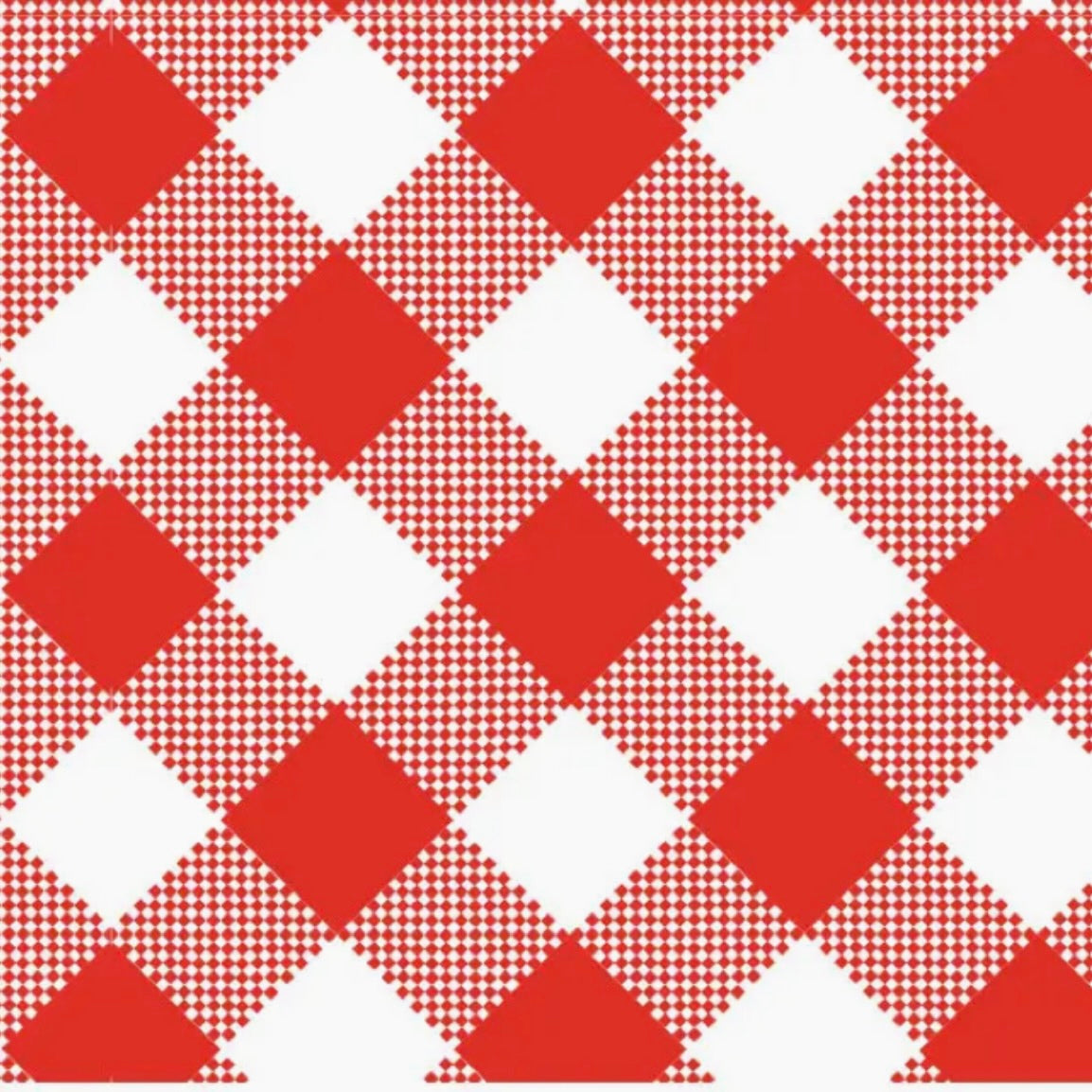 Foodsafe Laminated Cotton, denim, marigold or red gingham, 1/4 yard