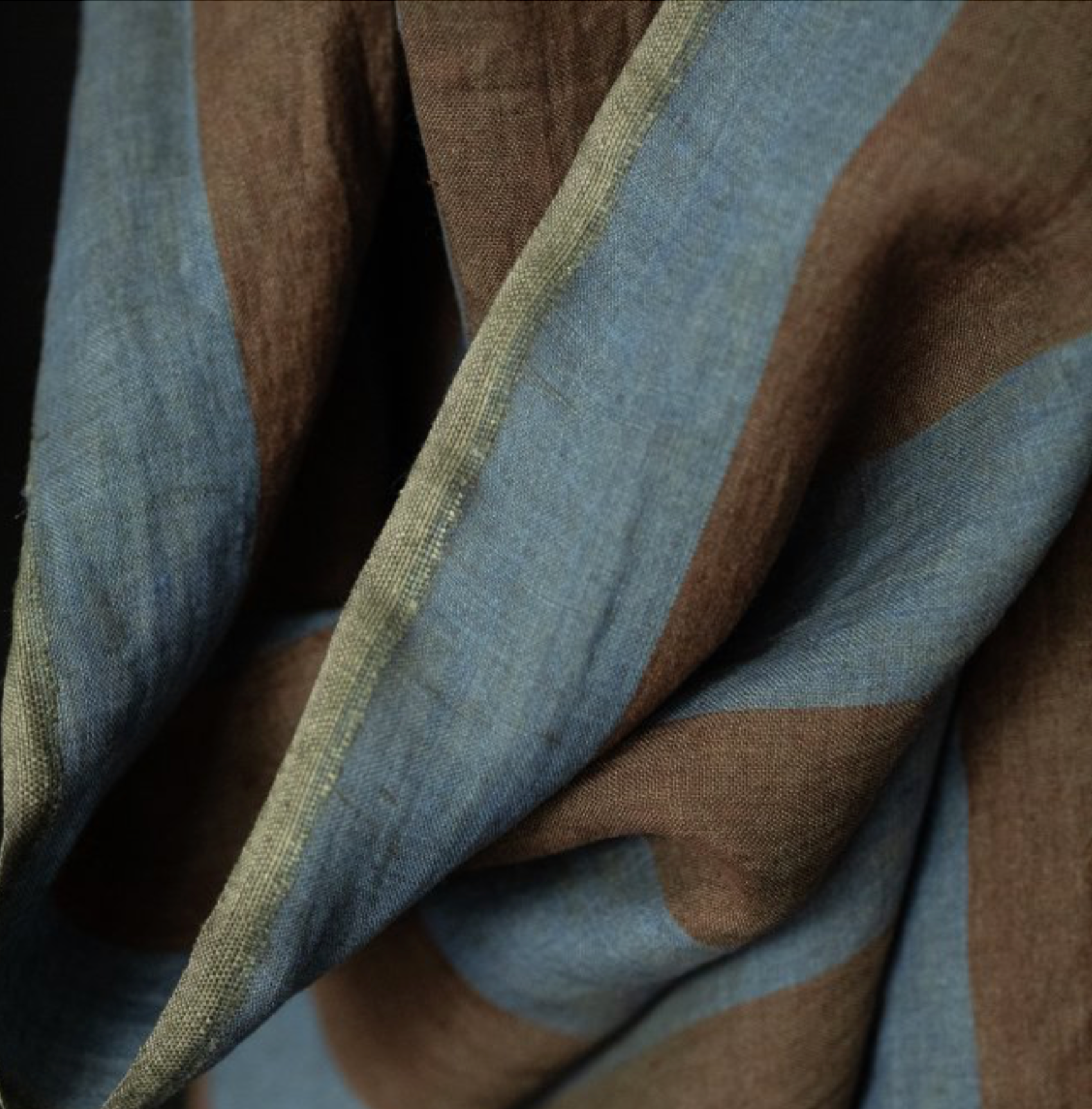 Merchant & Mills, European Laundered Linen, "Gardener Stripe", 1/4 yard