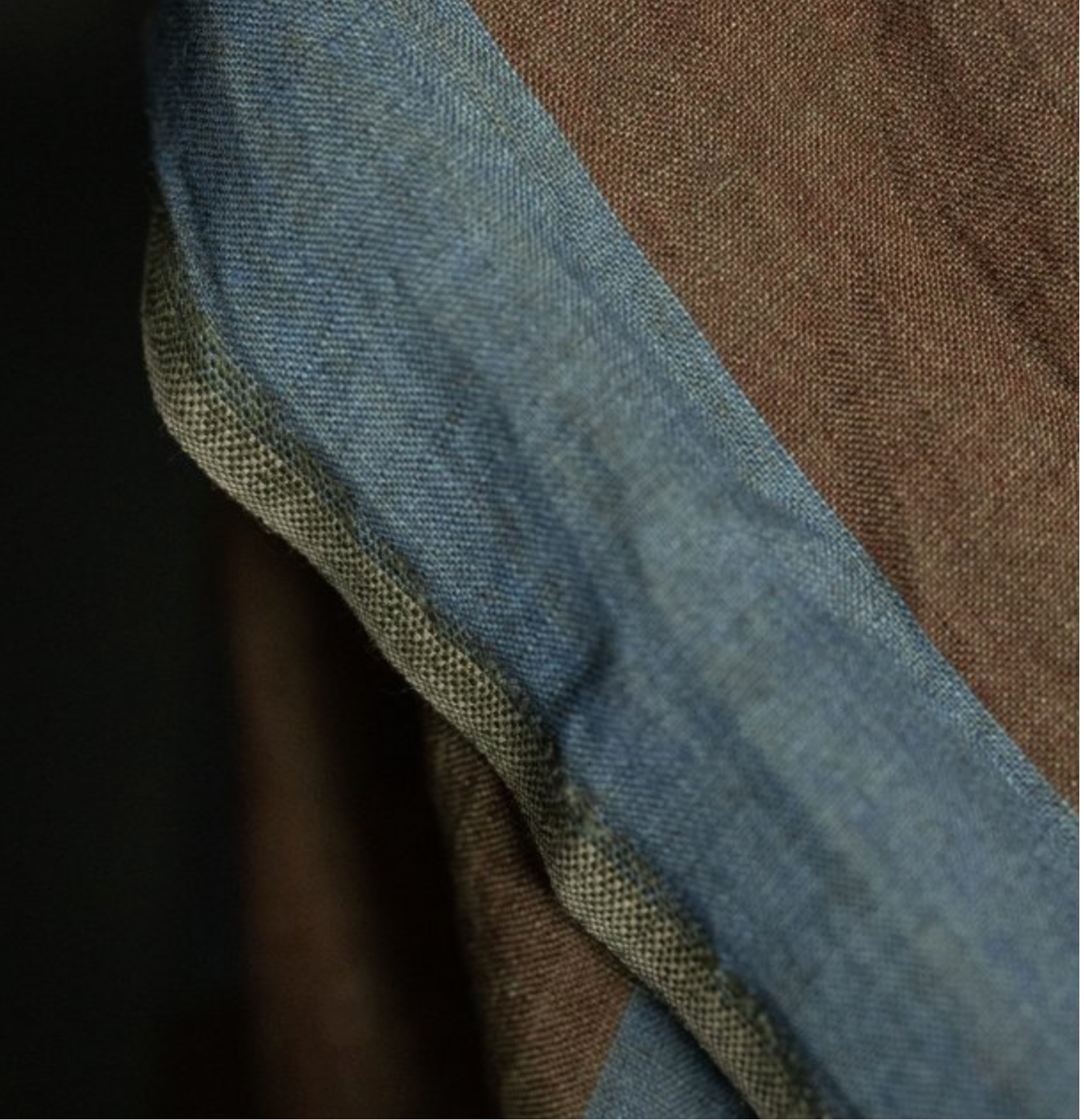 Merchant & Mills, European Laundered Linen, "Gardener Stripe", 1/4 yard