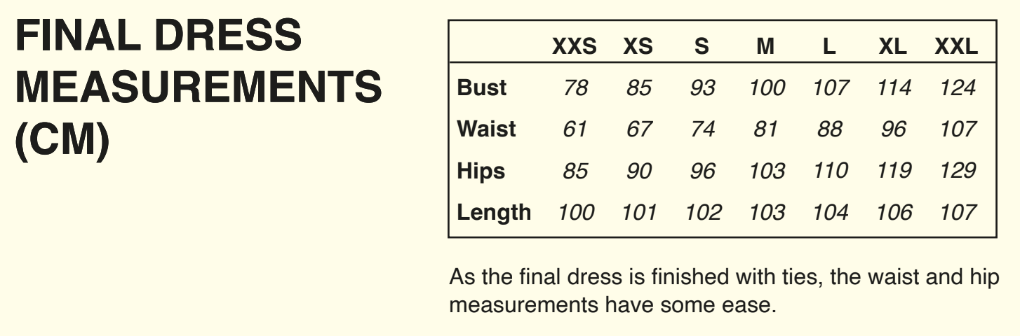 Puff and Pencil, Crossover Dress PDF Pattern