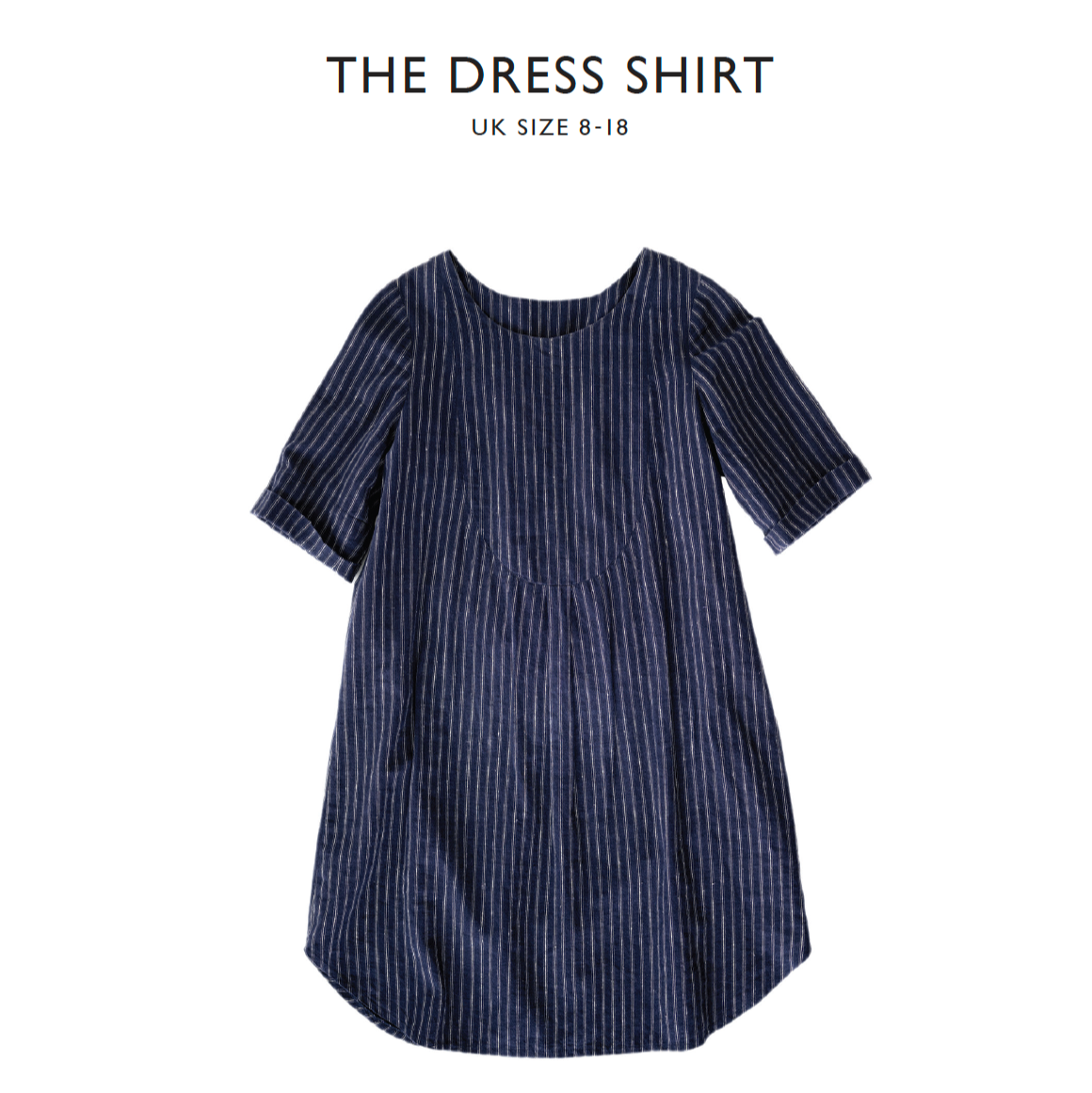Merchant & Mills, The Dress Shirt Dress Paper Pattern UK 8-18