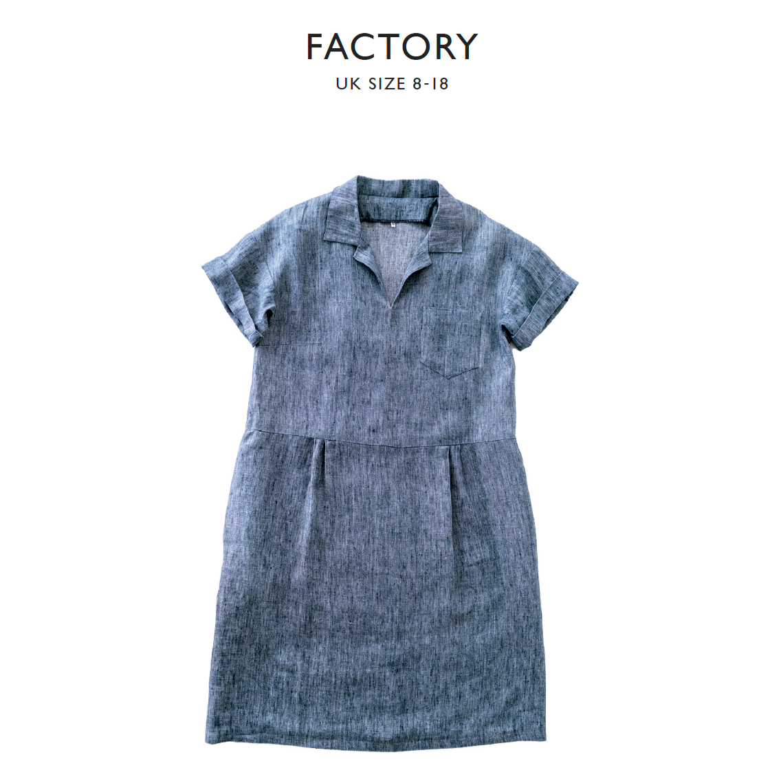 Merchant & Mills, The Factory Dress PDF Pattern