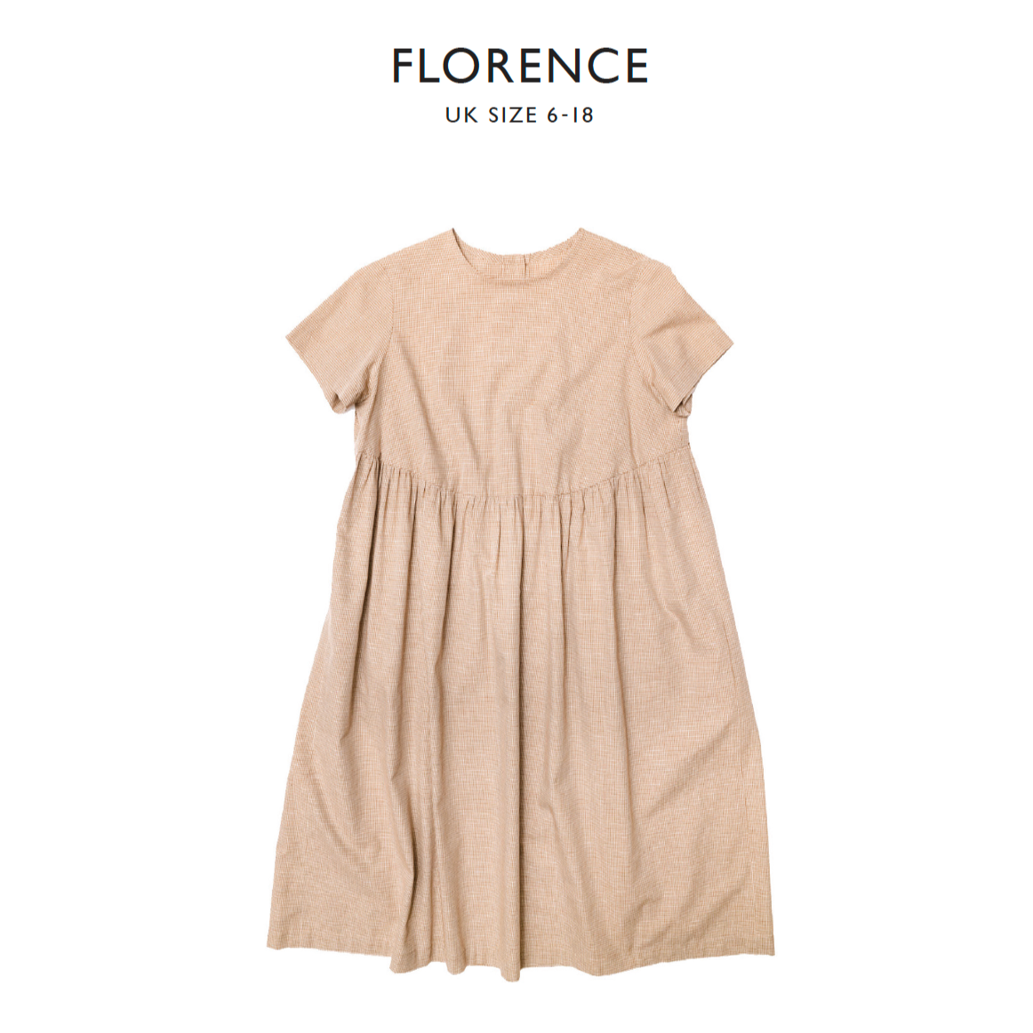 Merchant & Mills, The Florence Top or Dress PDF Pattern