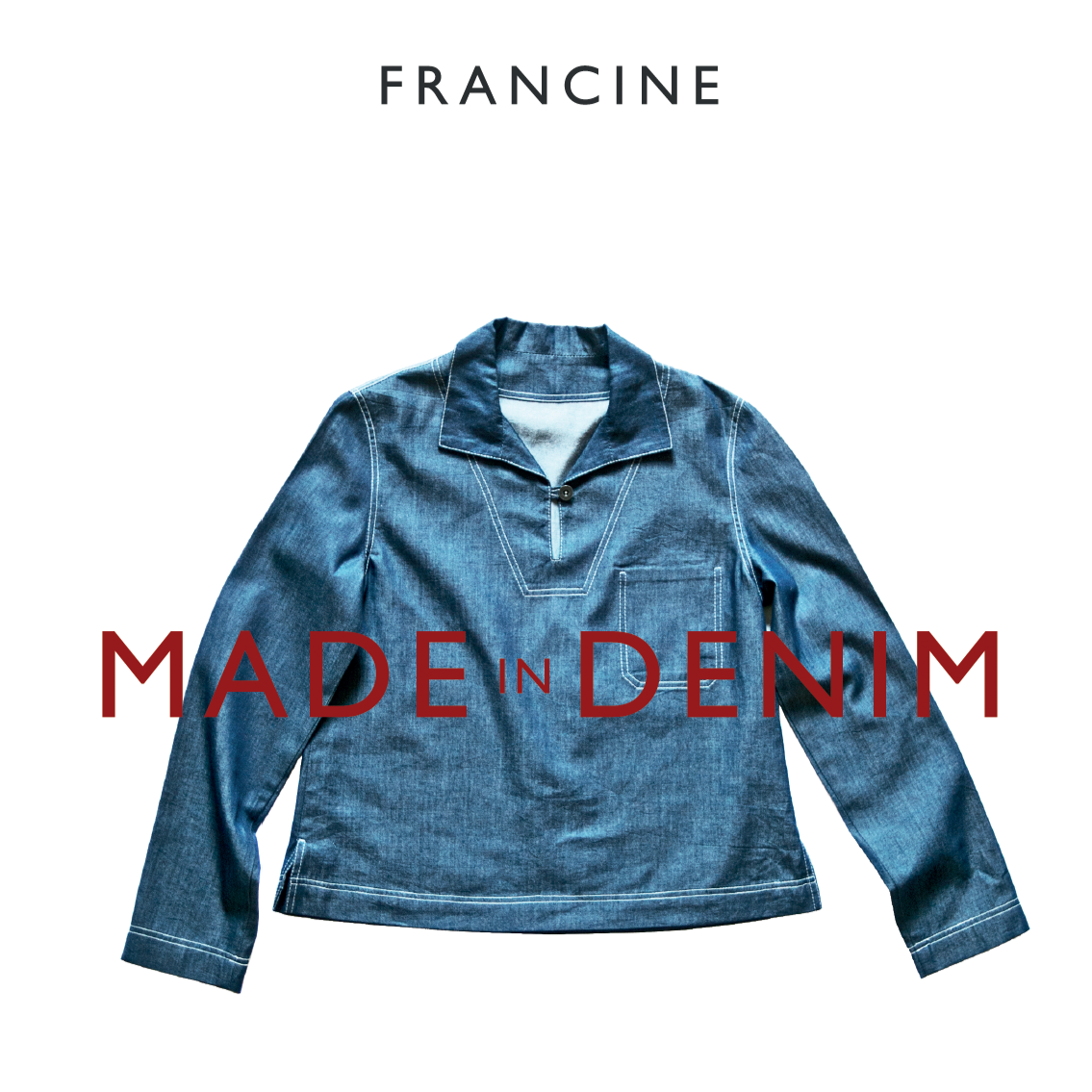 Merchant & Mills, The Francine Fisherman Top and Dress PDF Pattern