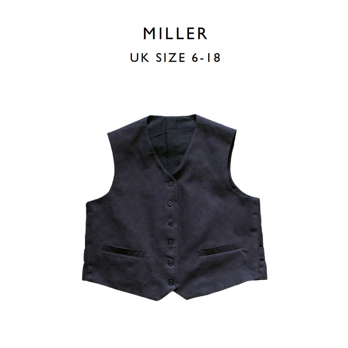 Merchant & Mills, The Miller Waistcoat PDF Pattern