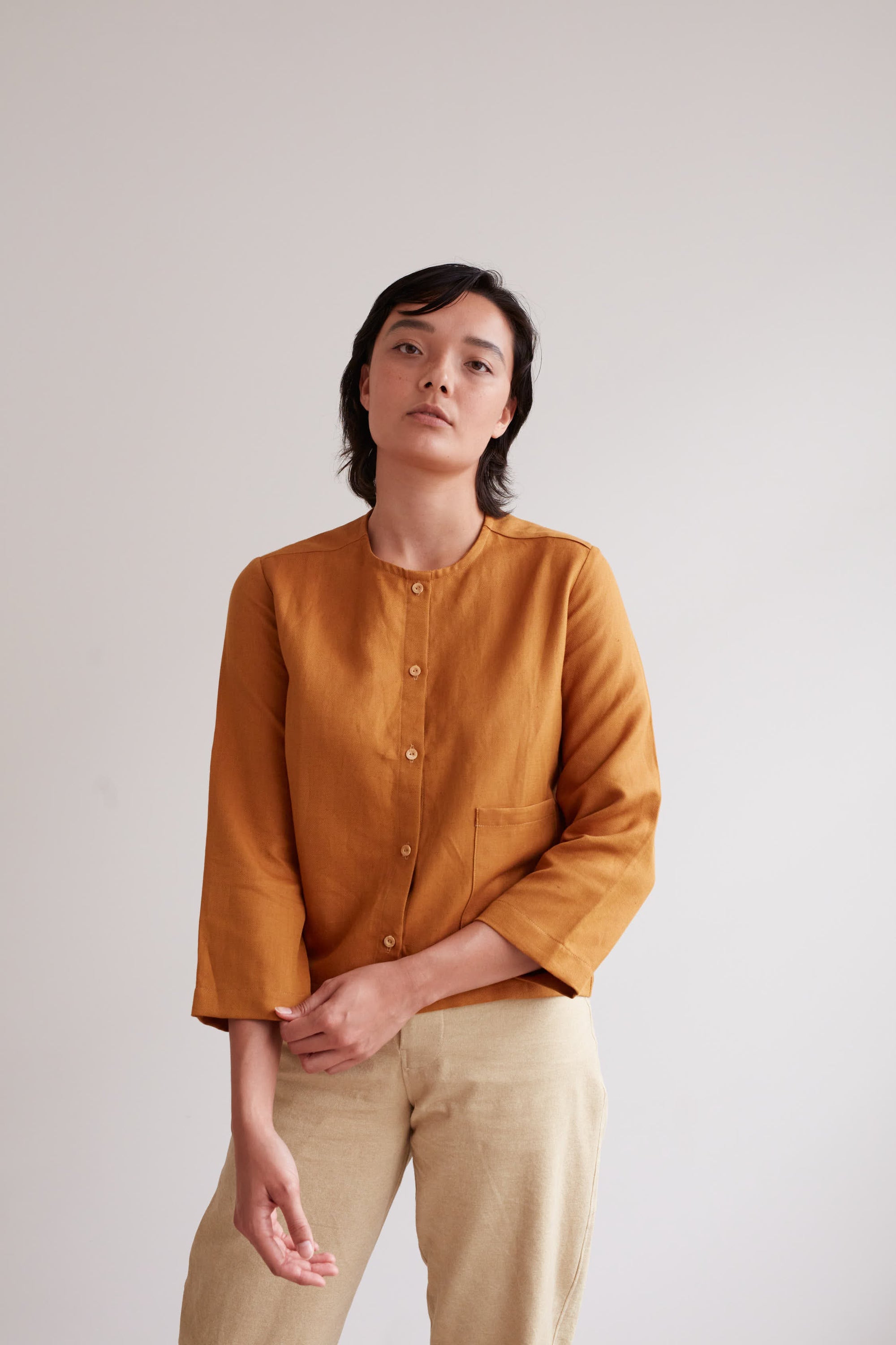 The Modern Sewing Co., Frida Shirt PDF Pattern
