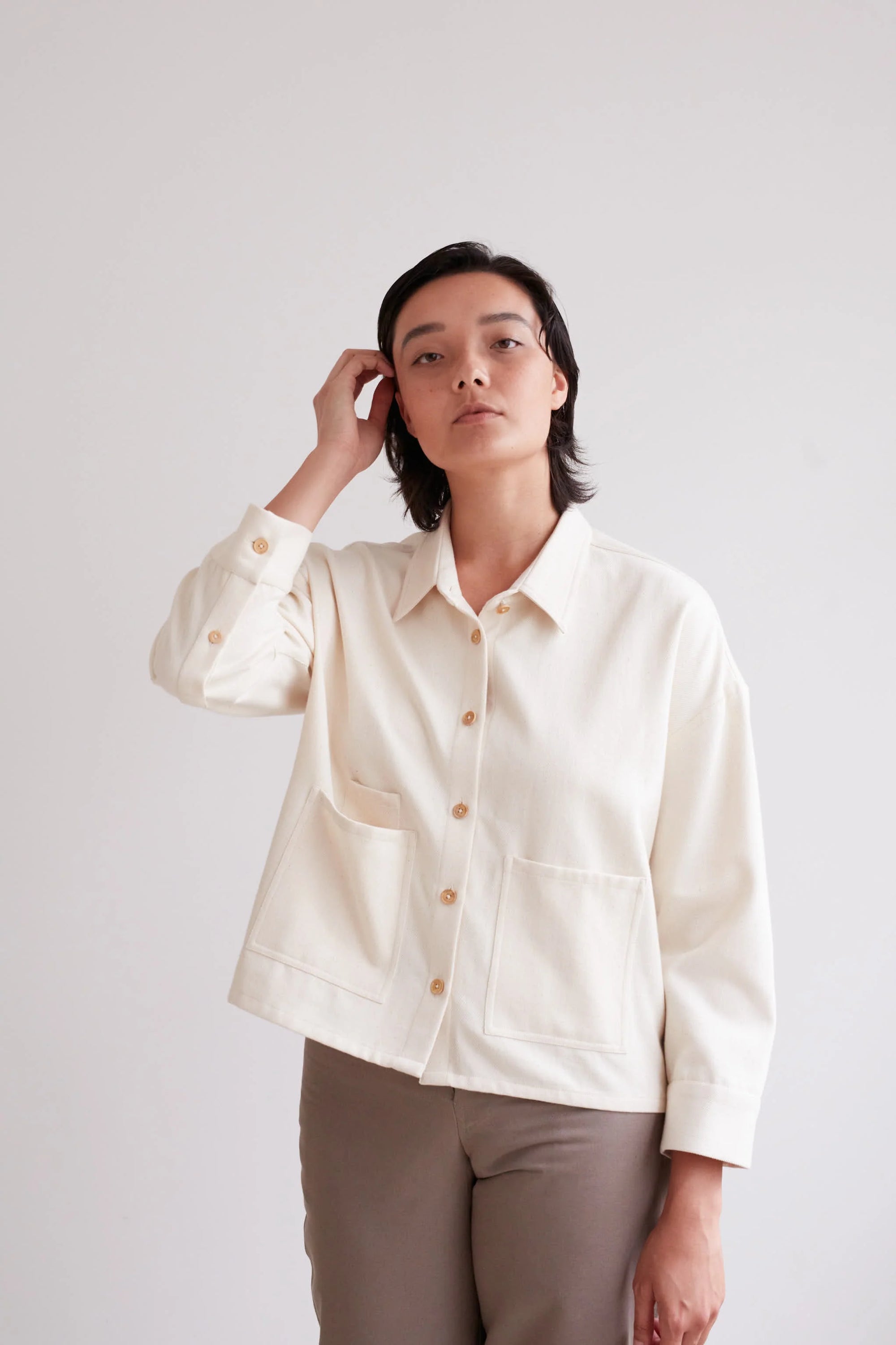 The Modern Sewing Co., Over Shirt PDF Pattern