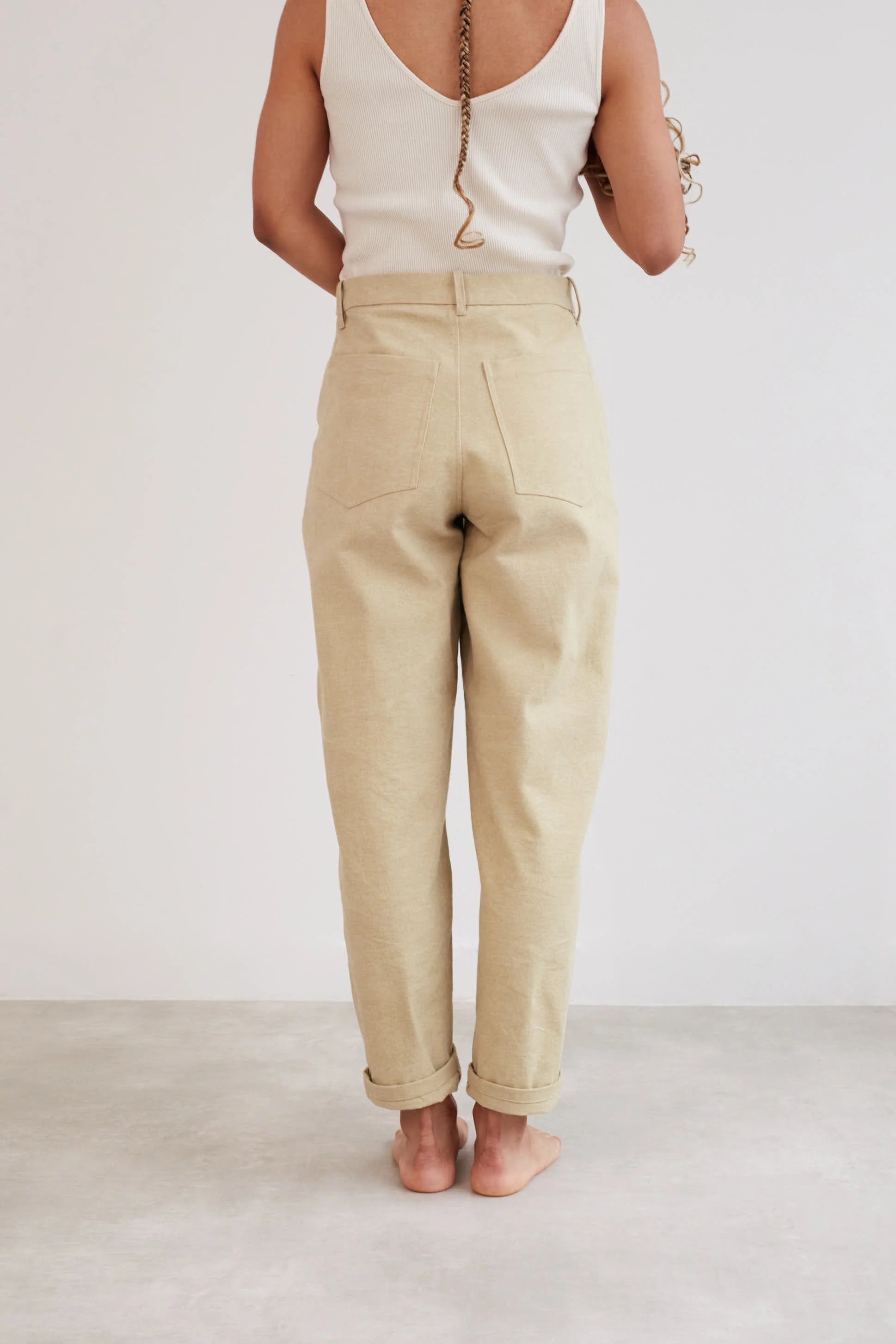 Class: Sew the Worker Trousers with Evan, starts Tuesday April 15, 5:30-8:30PM (4 sessions)