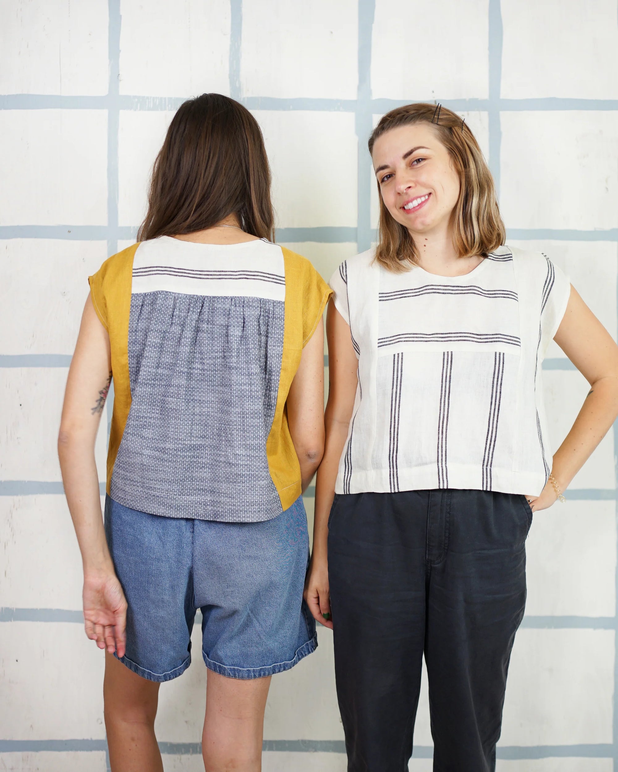 Matchy Matchy Sewing Club, Skipper Top and Dress, Digital PDF Pattern