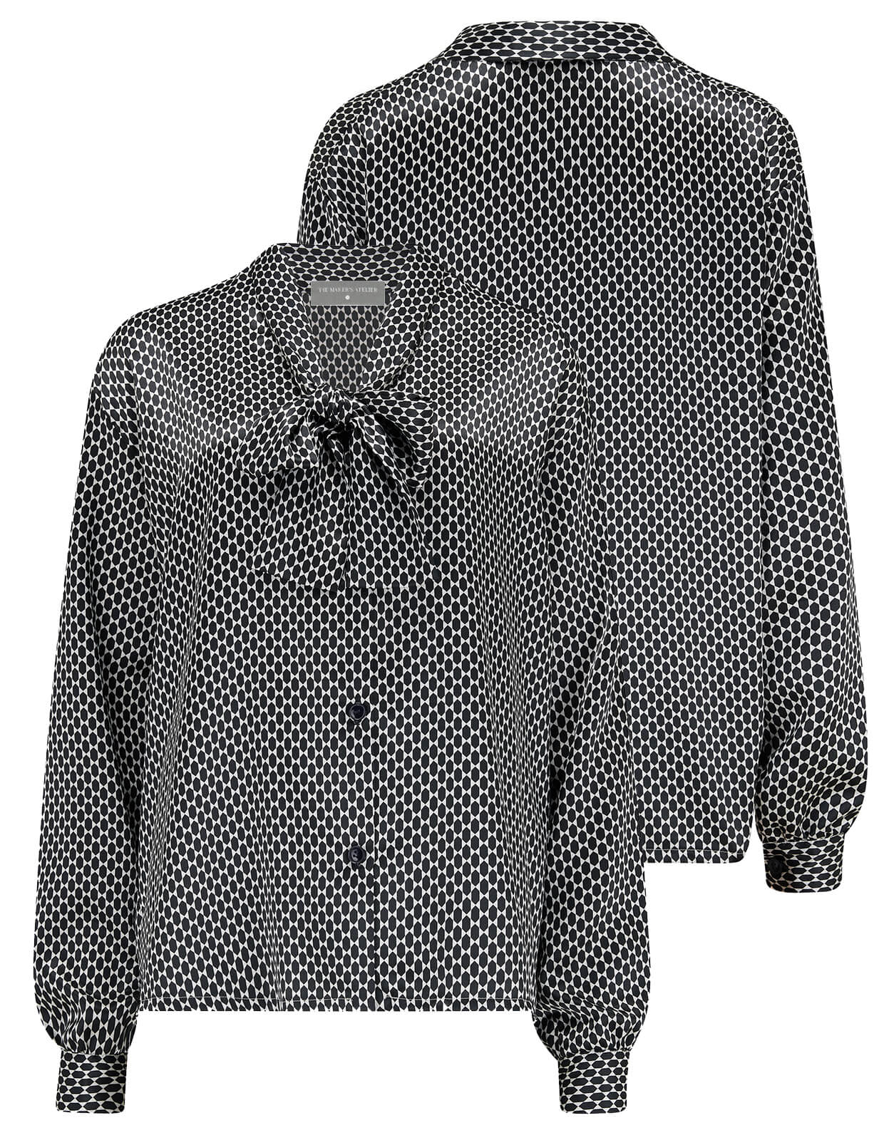 The Maker's Atelier 49, The Tie Front Blouse PDF Pattern