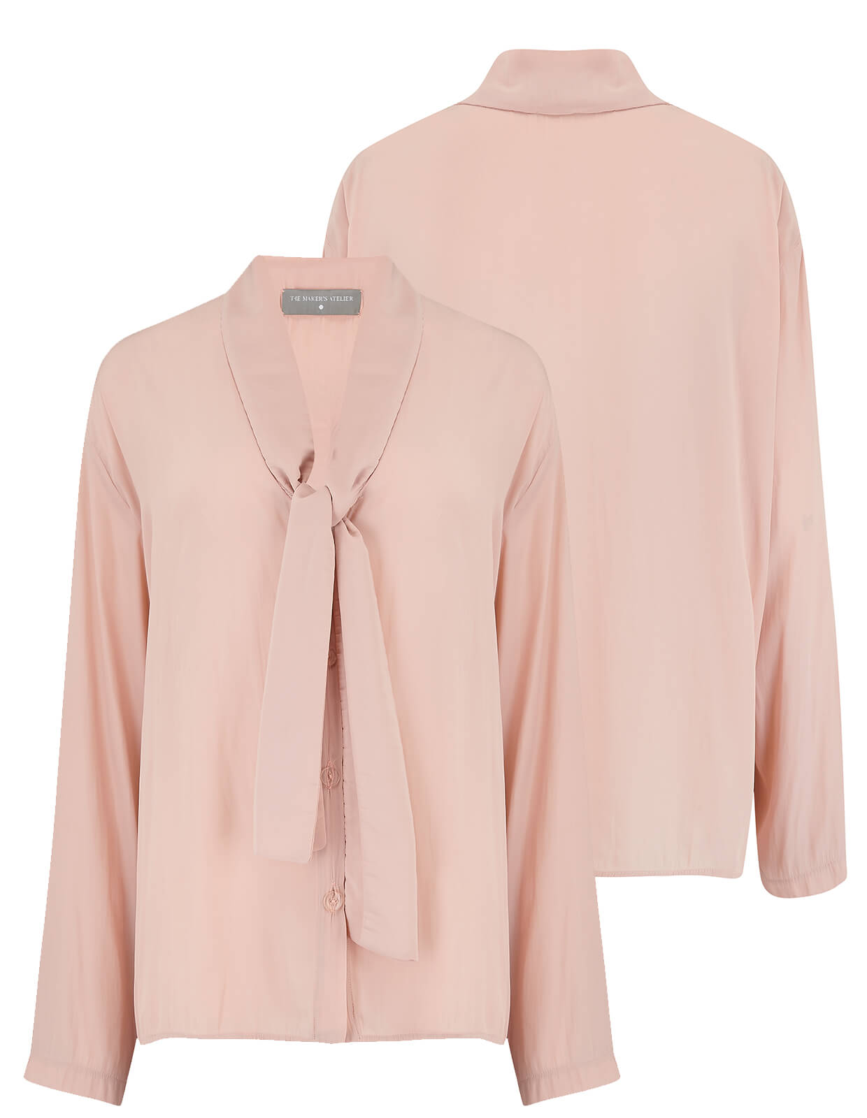 The Maker's Atelier 49, The Tie Front Blouse PDF Pattern