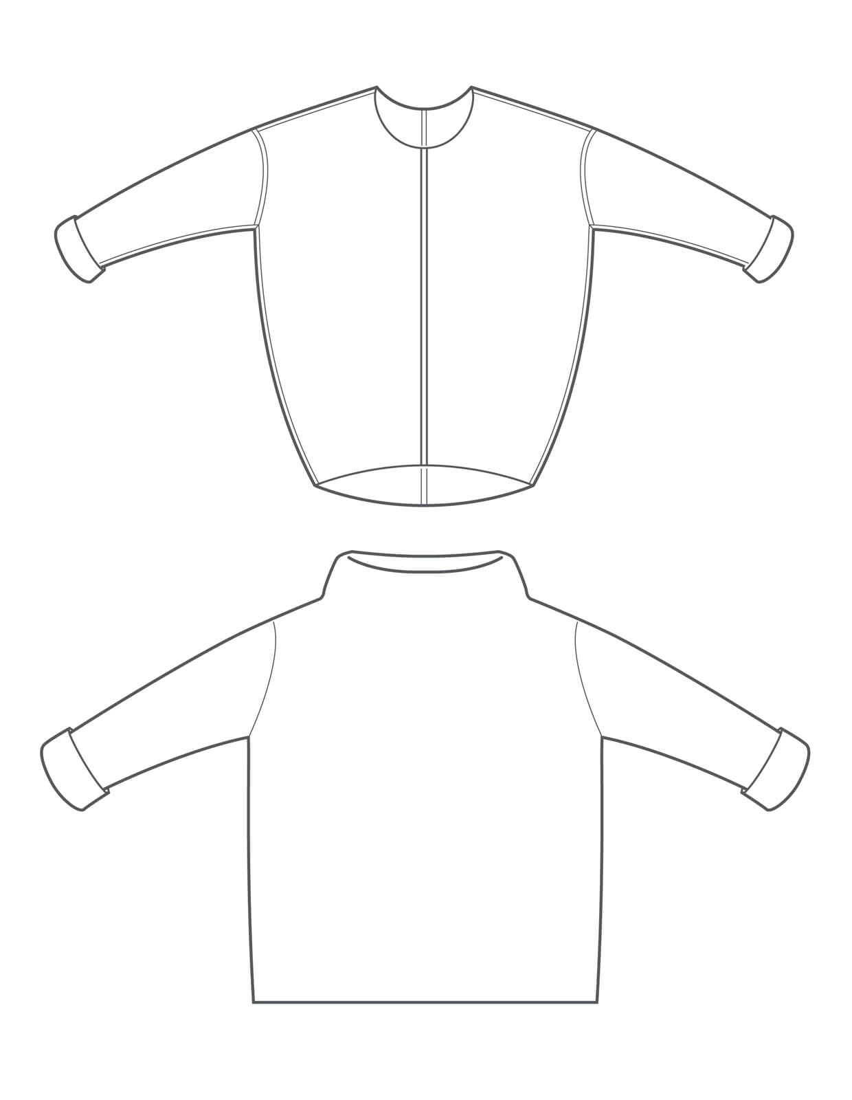 The Maker's Atelier 15, The Big Easy Top PDF Pattern