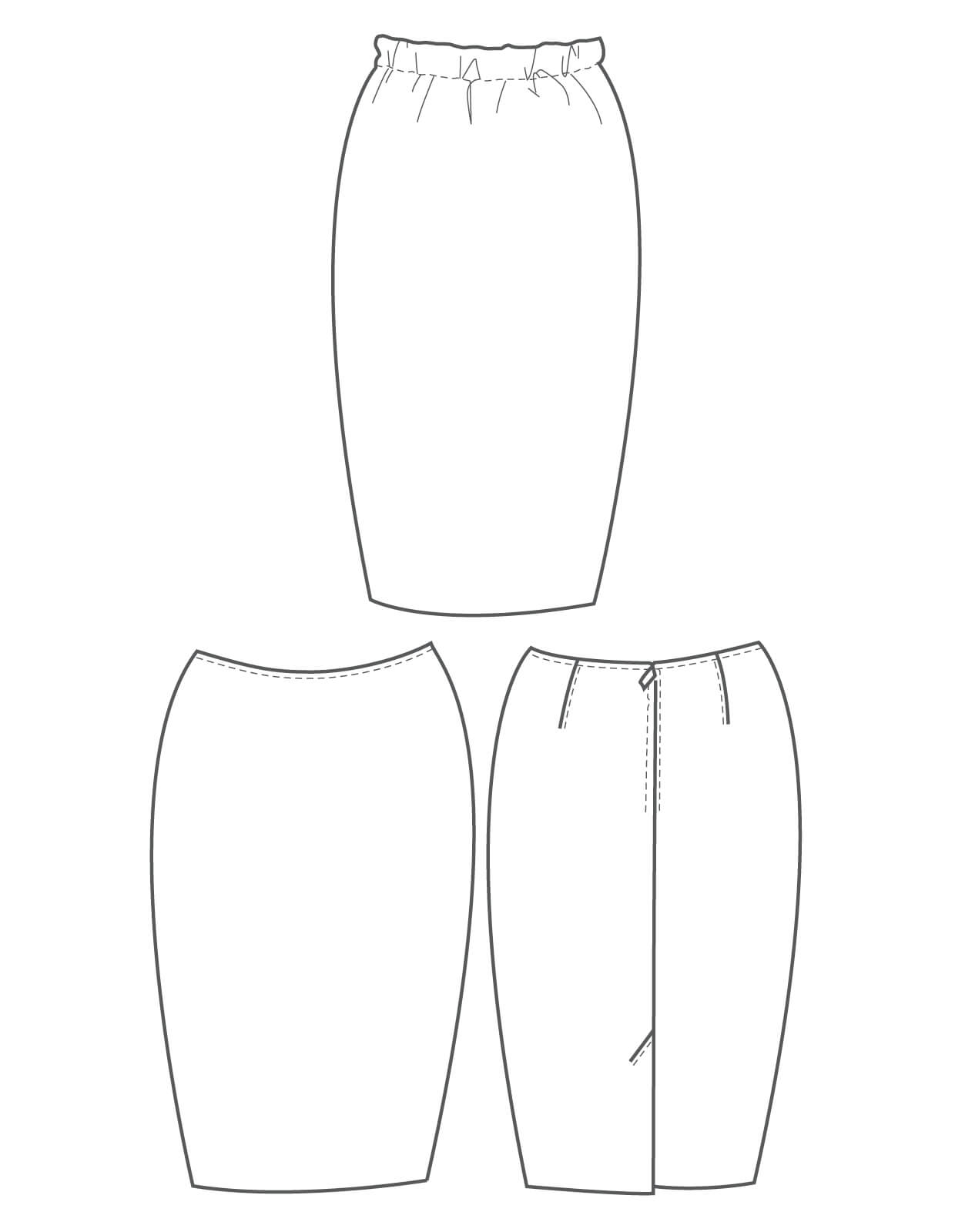 The Maker's Atelier 01, The Ultimate Pencil Skirt PDF Pattern