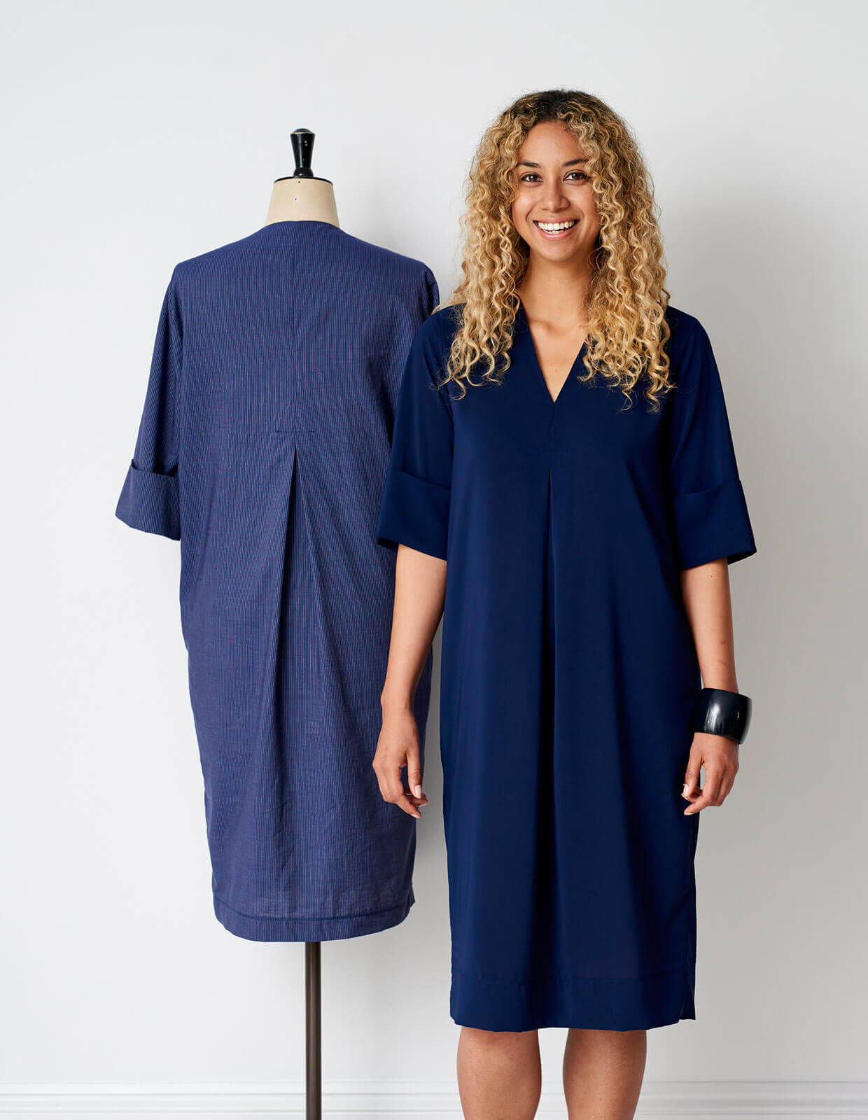 The Maker's Atelier 24, The V-neck Shift Dress PDF Pattern