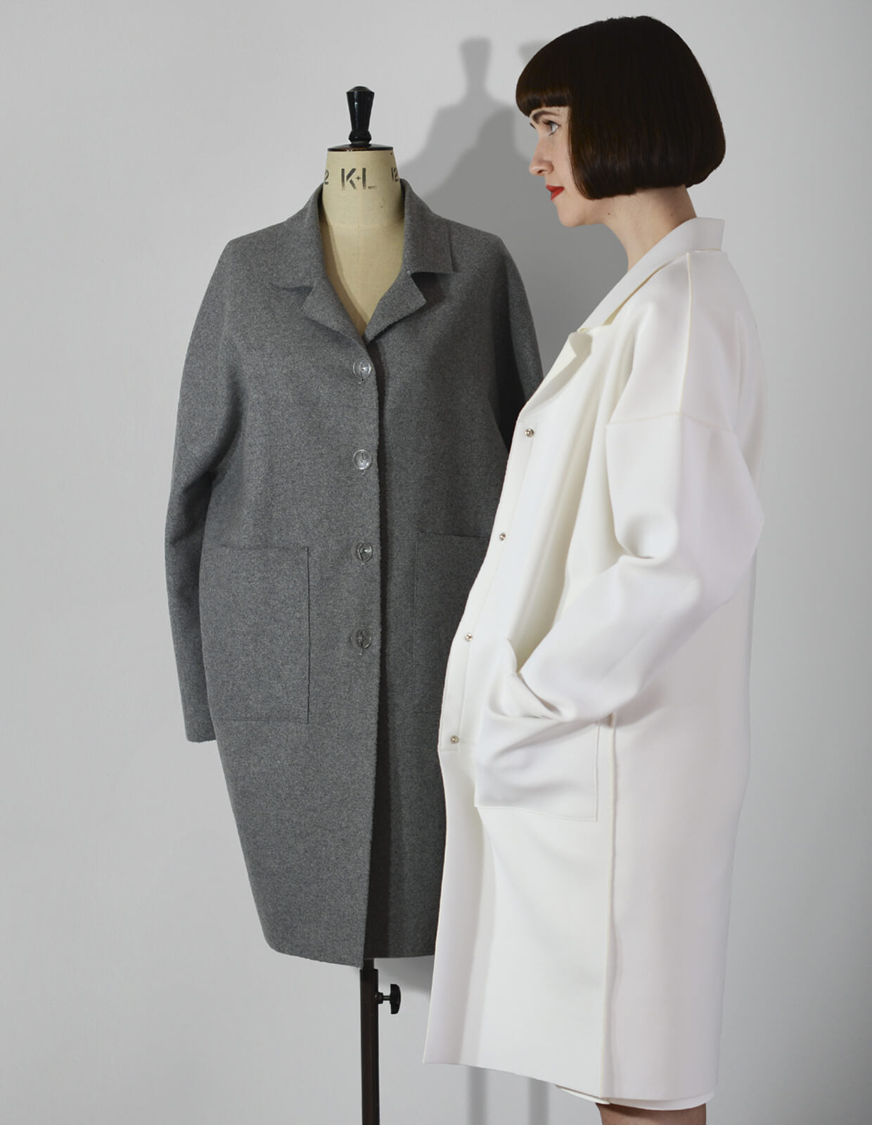 The Maker's Atelier 02, The Unlined Raw-edged Coat PDF Pattern