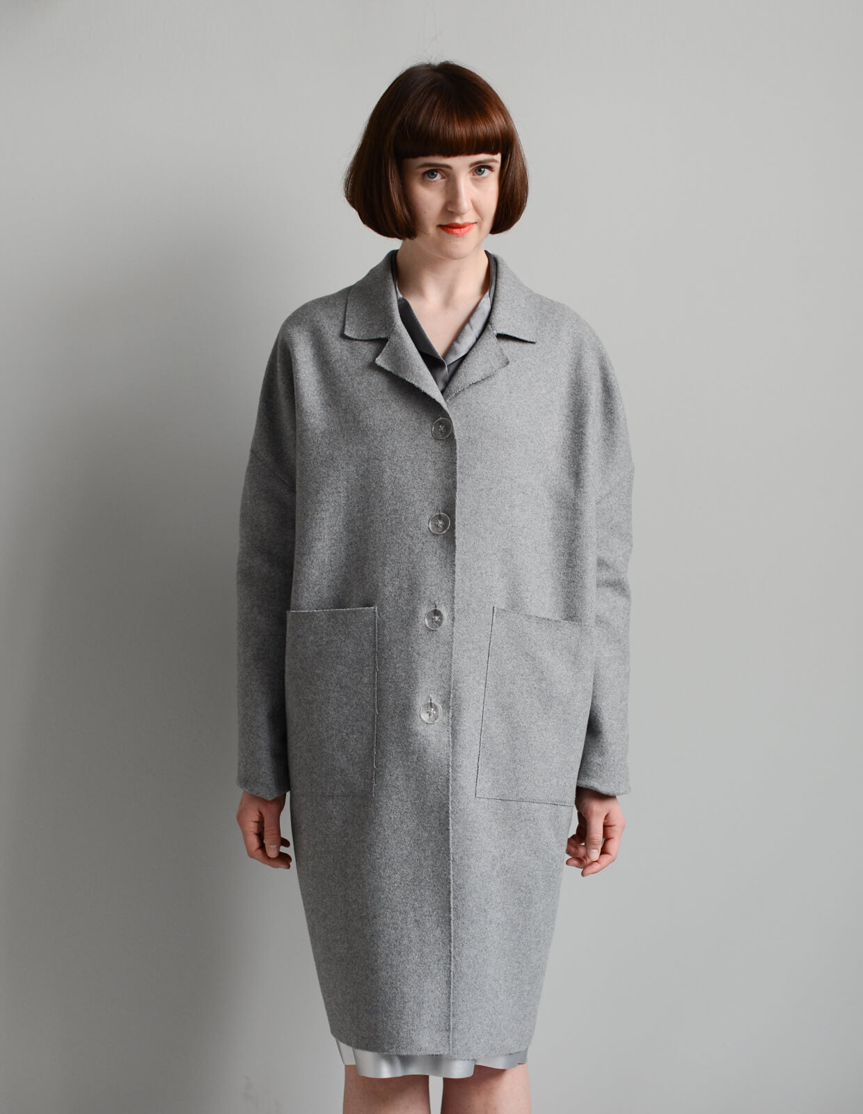 The Maker's Atelier 02, The Unlined Raw-edged Coat PDF Pattern