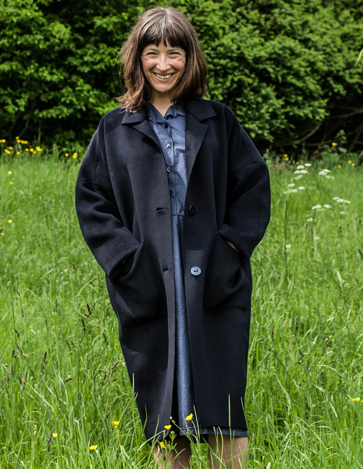The Maker's Atelier 02, The Unlined Raw-edged Coat PDF Pattern