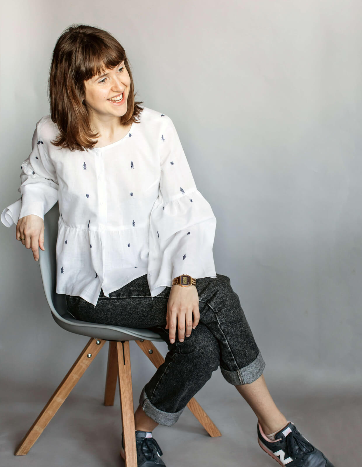 The Maker's Atelier 33, The Tiered Blouse PDF Pattern
