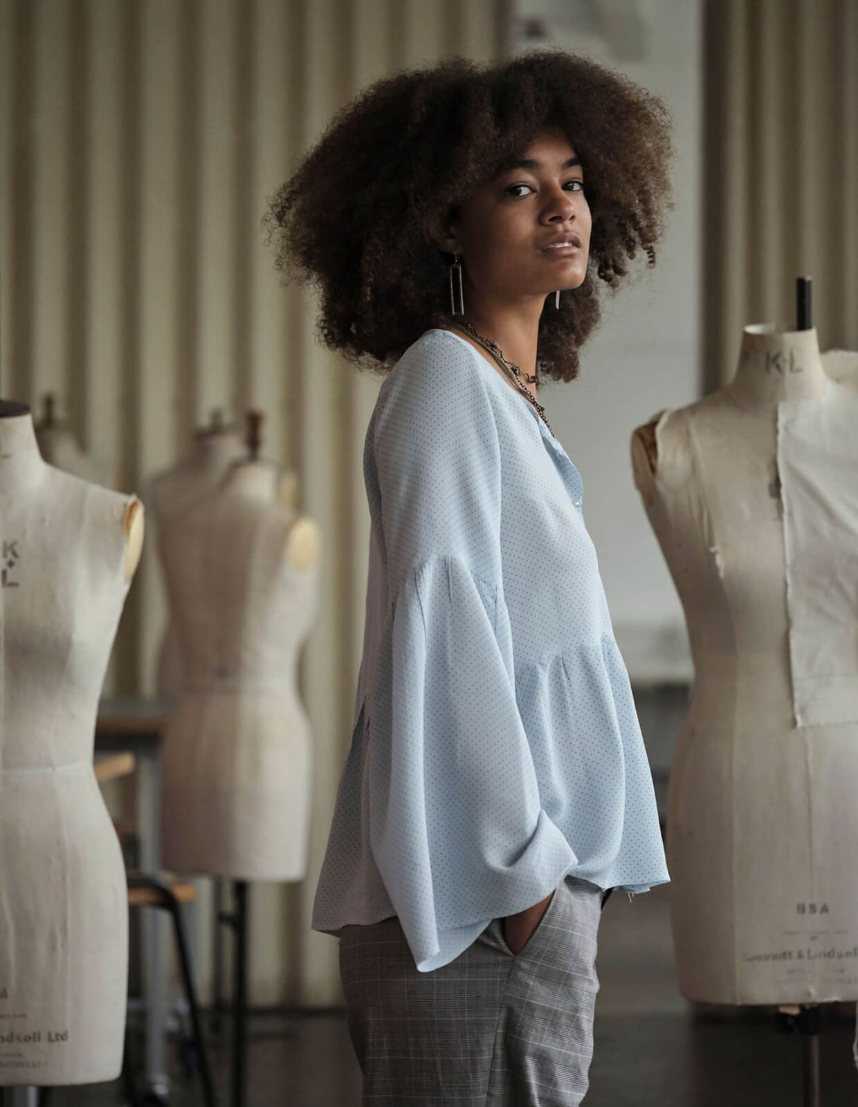 The Maker's Atelier 33, The Tiered Blouse PDF Pattern