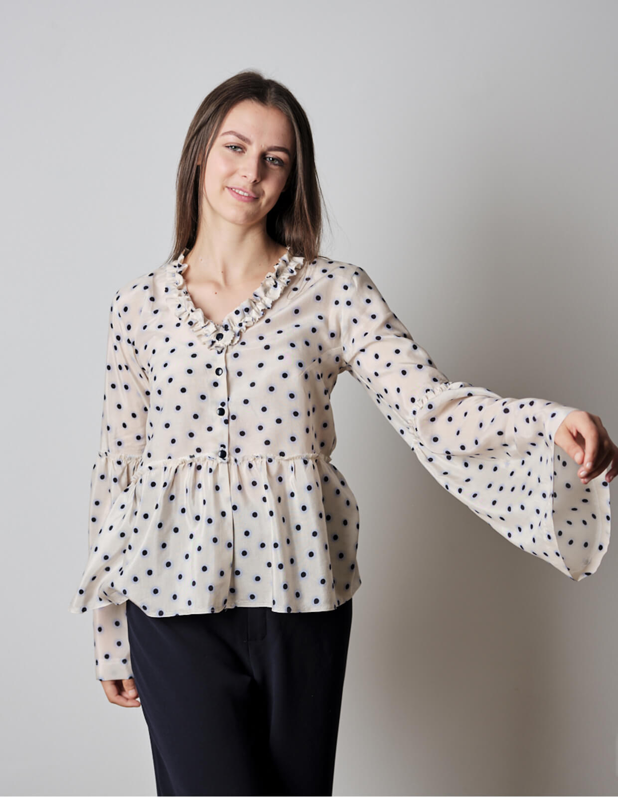 The Maker's Atelier 33, The Tiered Blouse PDF Pattern