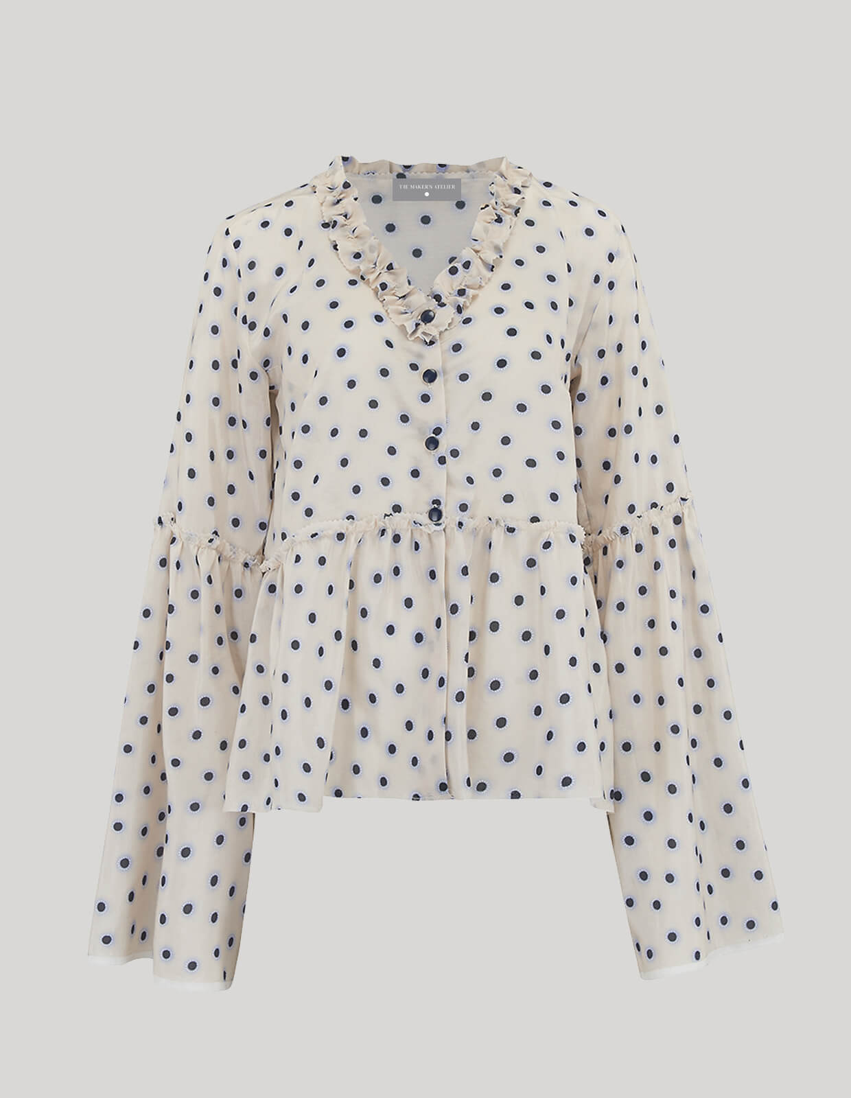 The Maker's Atelier 33, The Tiered Blouse PDF Pattern