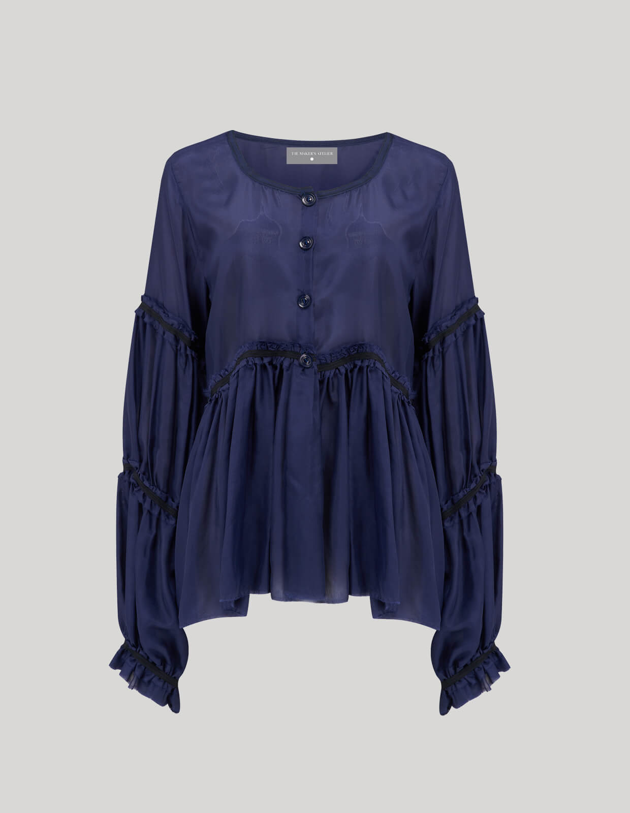 The Maker's Atelier 33, The Tiered Blouse PDF Pattern