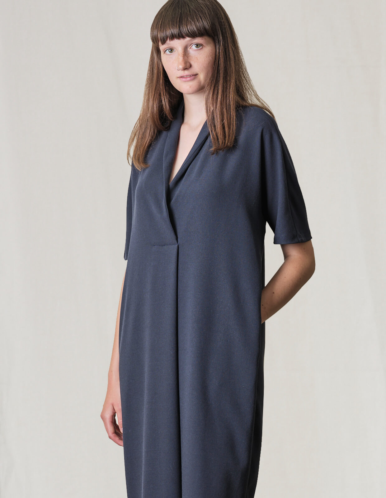 The Maker's Atelier 34, The Shawl Collar Dress PDF Pattern