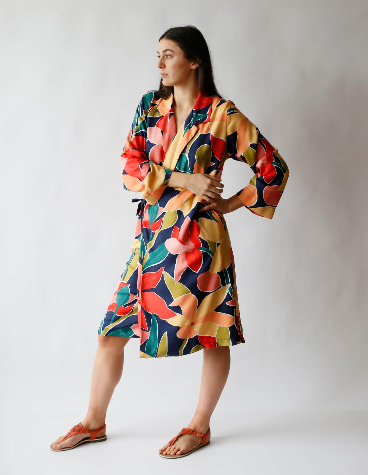 The Maker's Atelier 35, The Woven Wrap Dress PDF Pattern