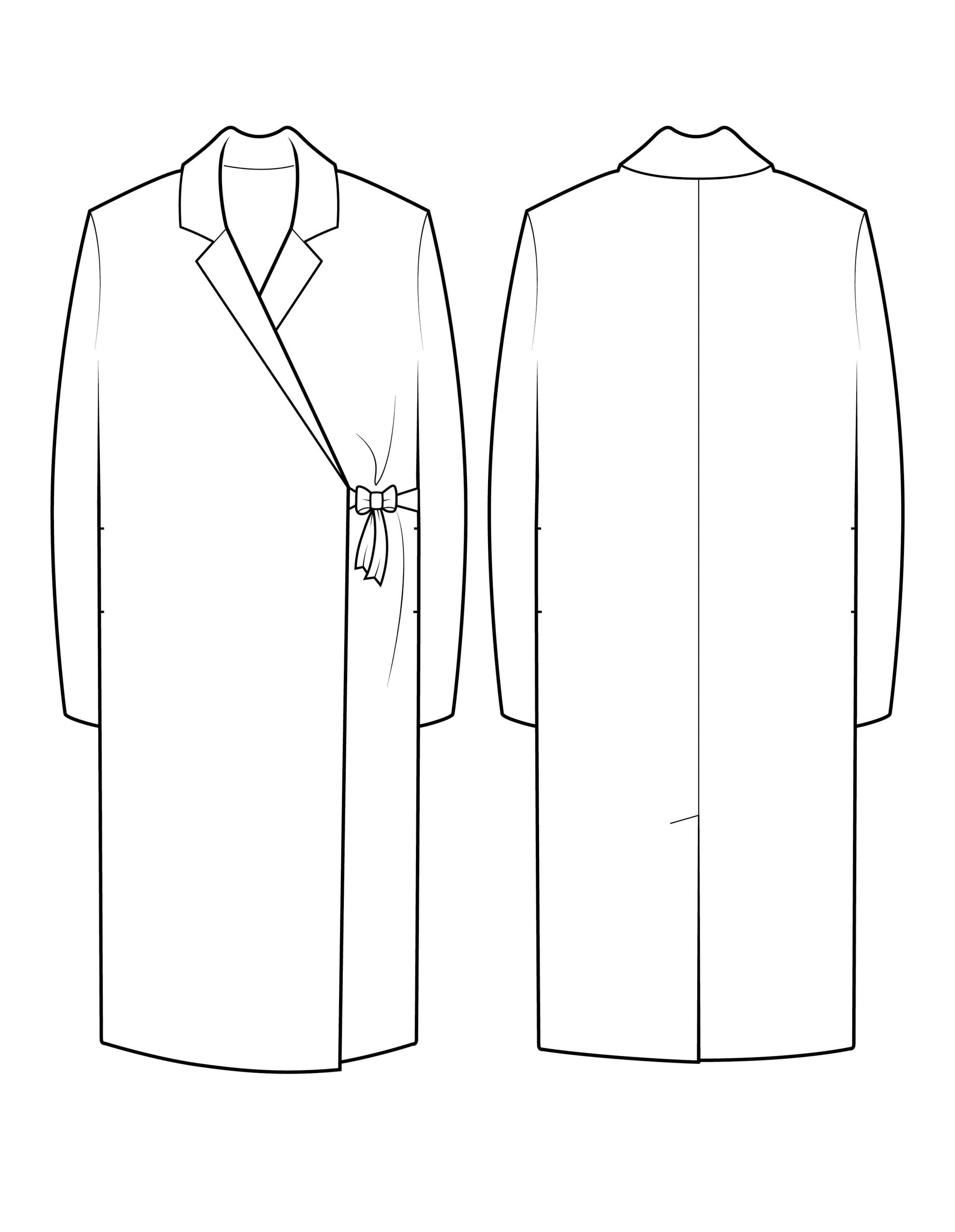 The Maker's Atelier 35, The Woven Wrap Dress PDF Pattern