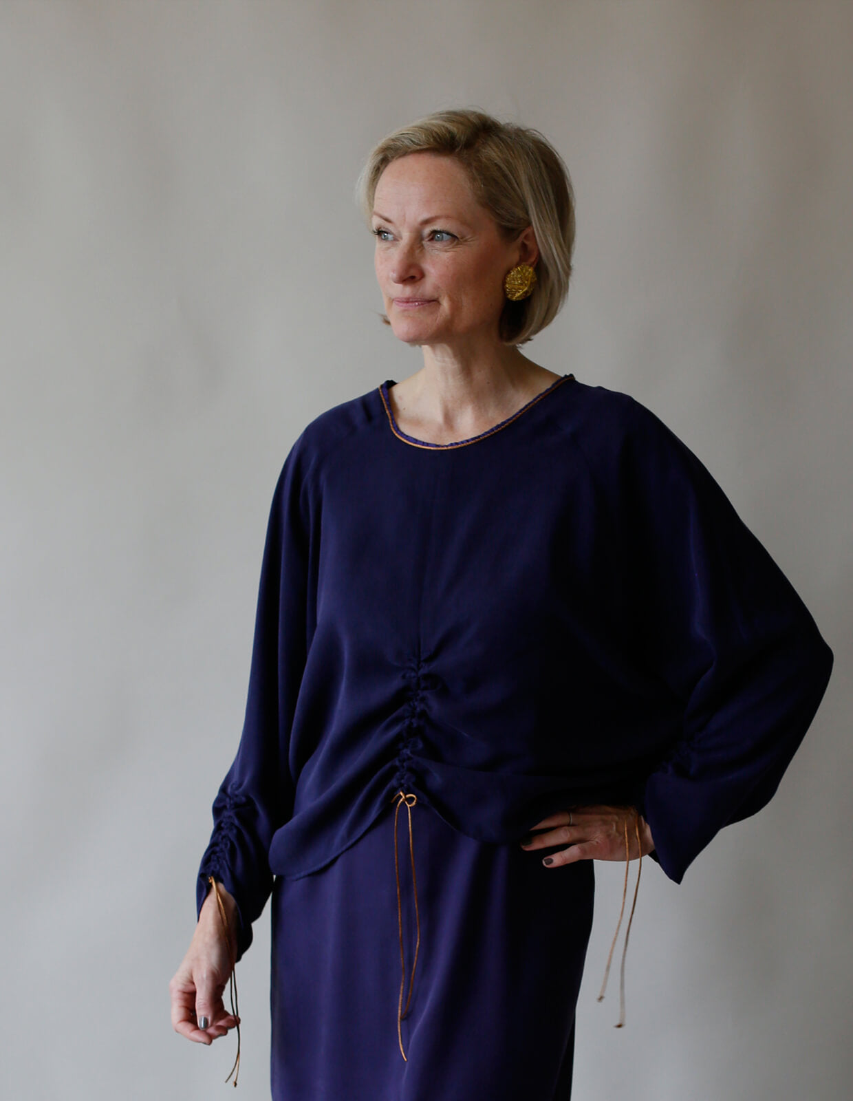 The Maker's Atelier 40, The Tie Detail Top PDF Pattern