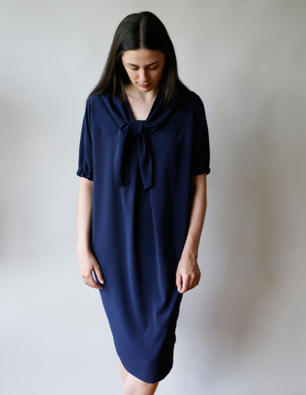 The Maker's Atelier 44, The Tie Blouse and Dress PDF Pattern