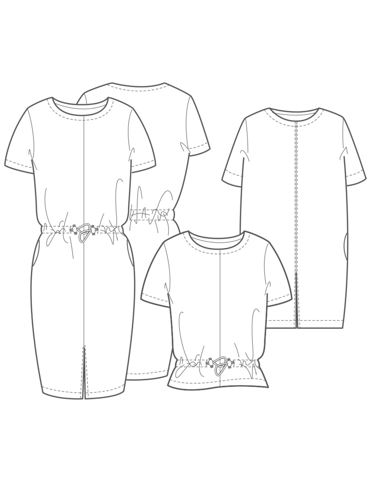 The Maker's Atelier 09, The Utility Dress, Tunic, and Top PDF Pattern