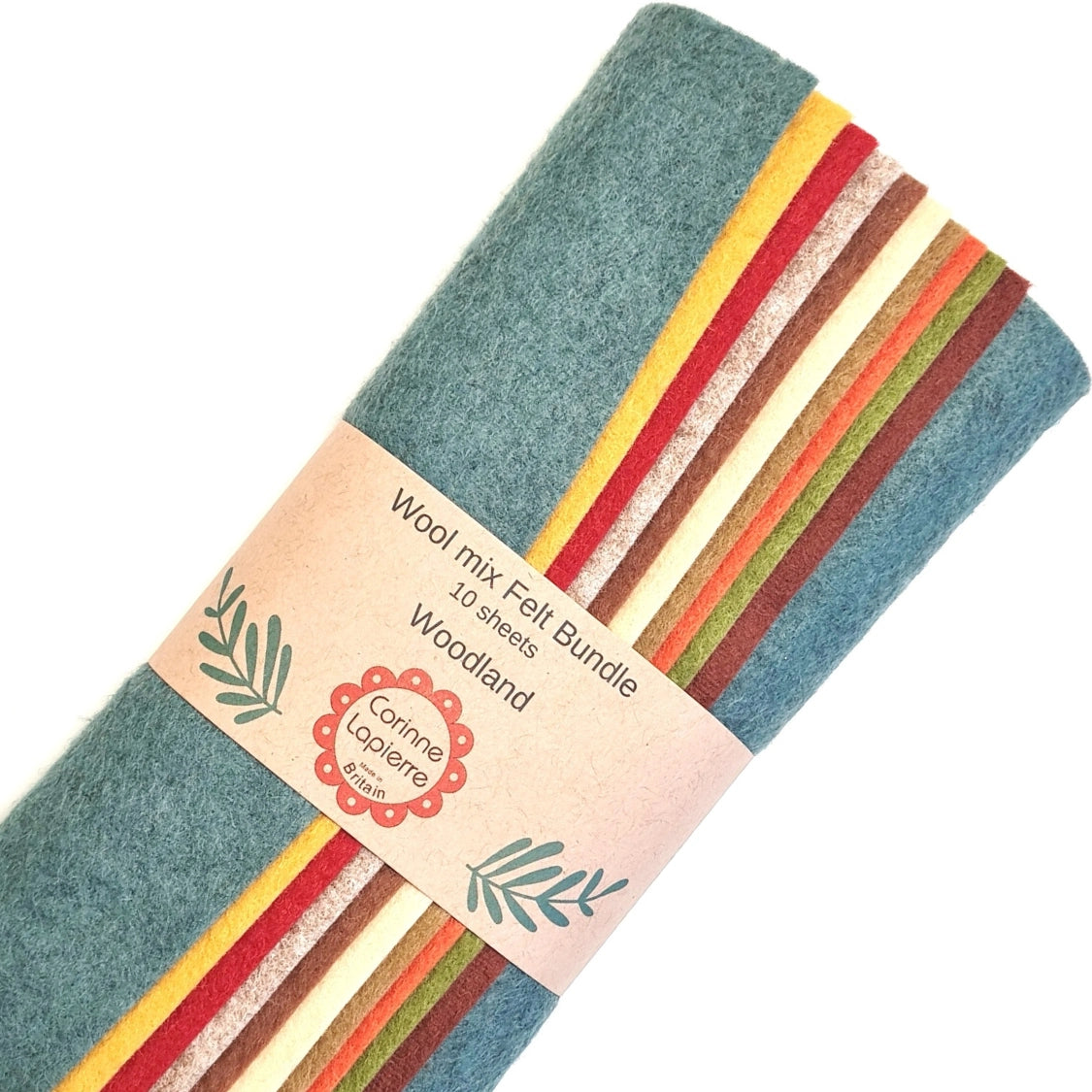 Wool Felt Bundle, multiple colorways