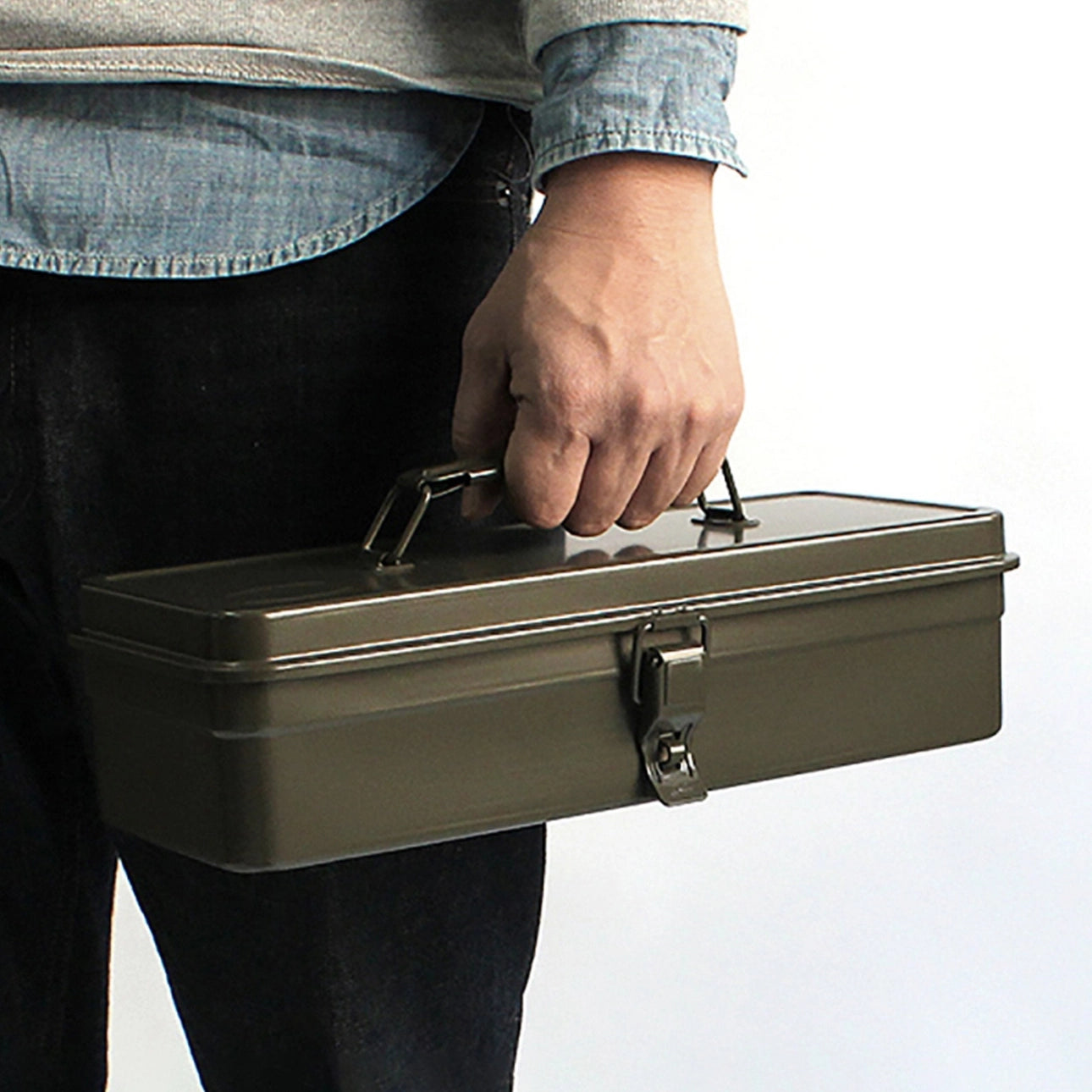 TOYO, Steel Toolbox T-320, Yellow or Glacier