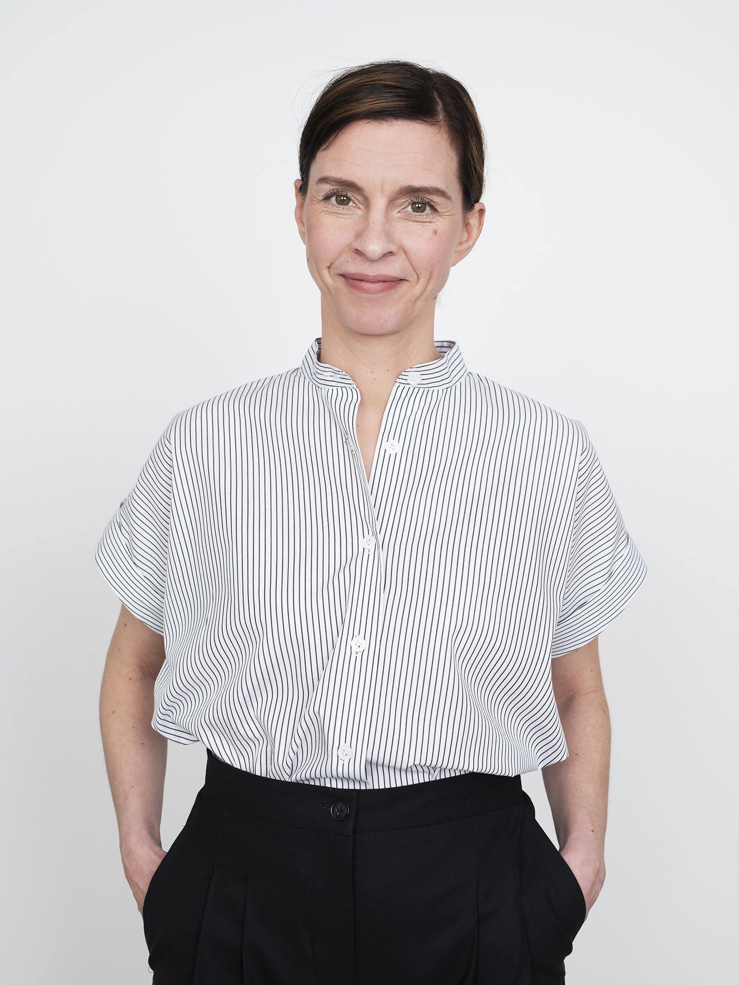 Assembly Line, Cap Sleeve Shirt Pattern, Two Size Ranges, Sweden