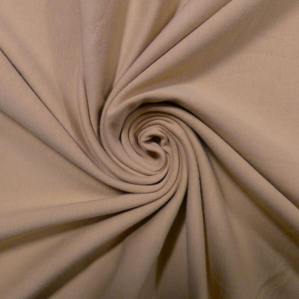 Lady McElroy Cassington Organic Jersey, "Pinky Beige", 1/4 yard
