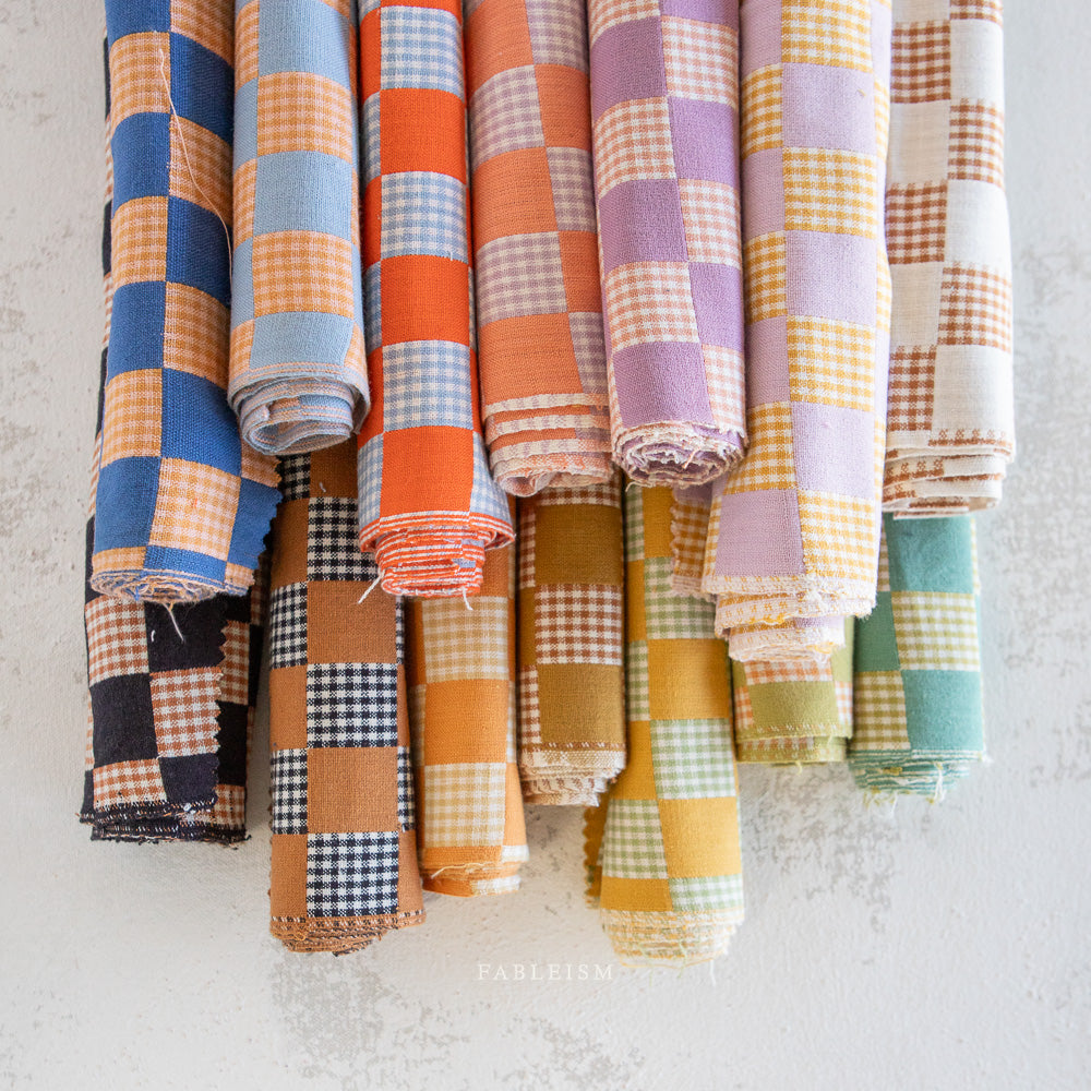 Fableism Checkmate Checkers, Multiple Colorways, 1/4 yard