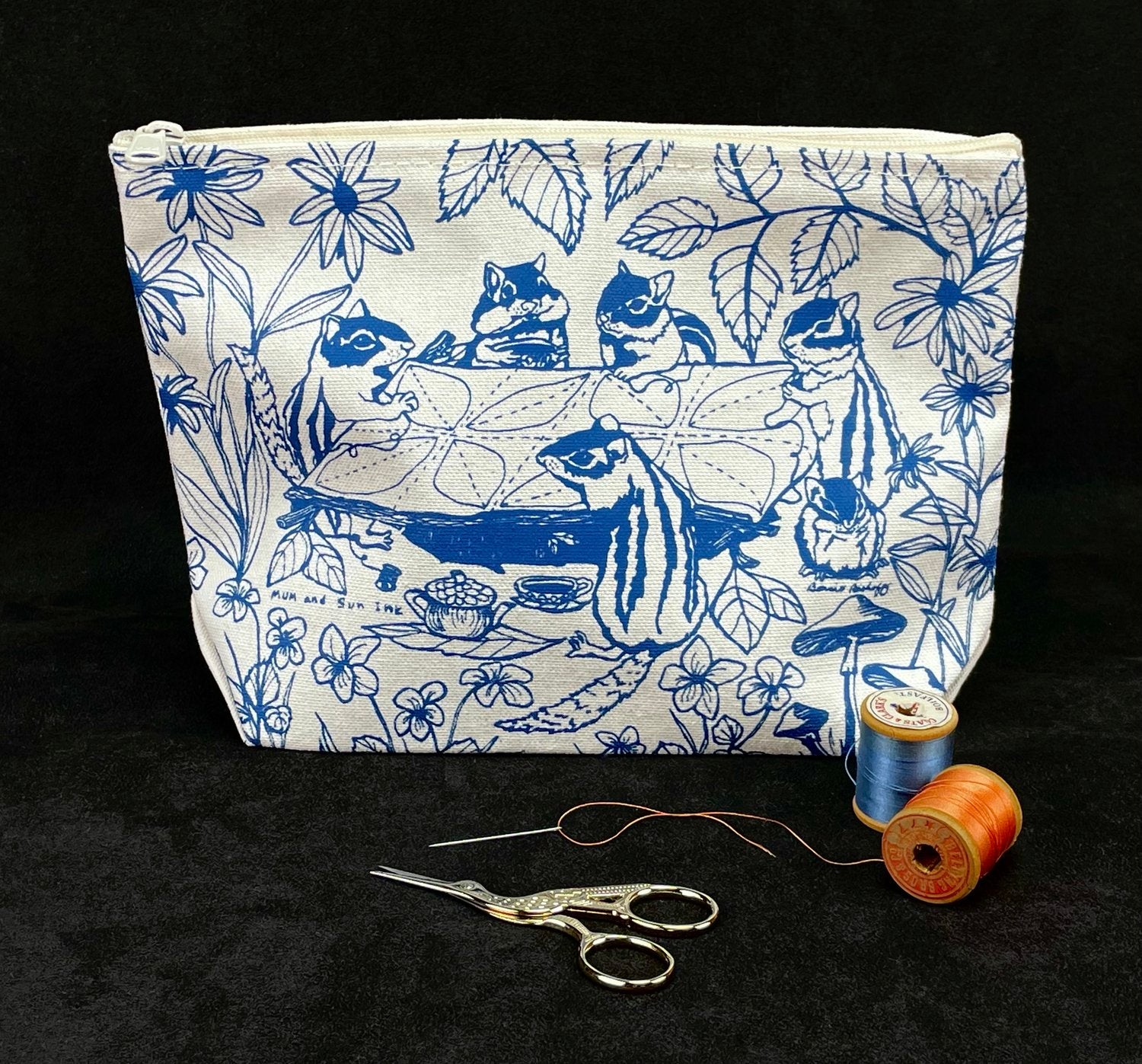 Quilting Chippies Zipp Pouch