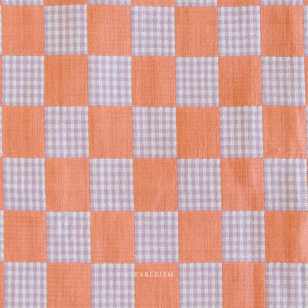 Fableism Checkmate Checkers, Multiple Colorways, 1/4 yard