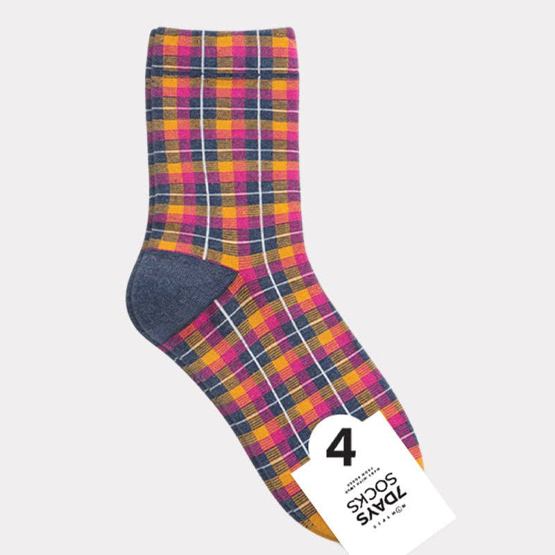 Women's Crew Small Check X Check Socks