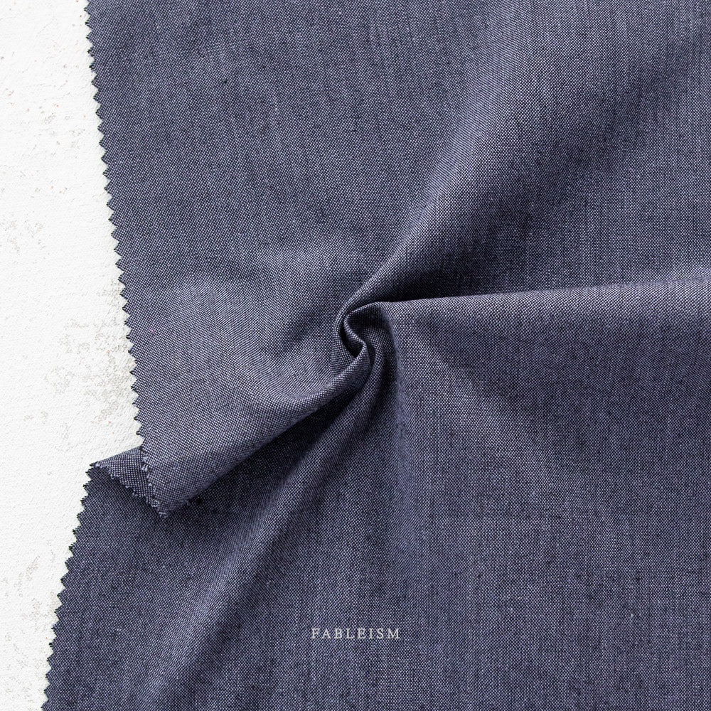 Fableism Nocturne Everyday Chambray, Multiple Colorways, 1/4 yard