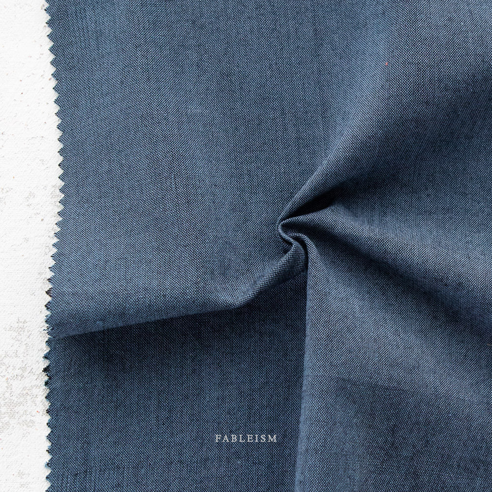 Fableism Nocturne Everyday Chambray, Multiple Colorways, 1/4 yard