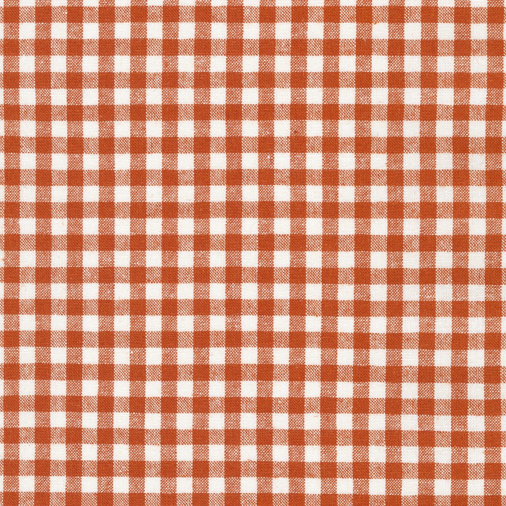 Robert Kaufman, Essex Yarn Dyed Classic Wovens, 1/4” Gingham Linen and Cotton Fabric, 1/4 yard, multiple color ways