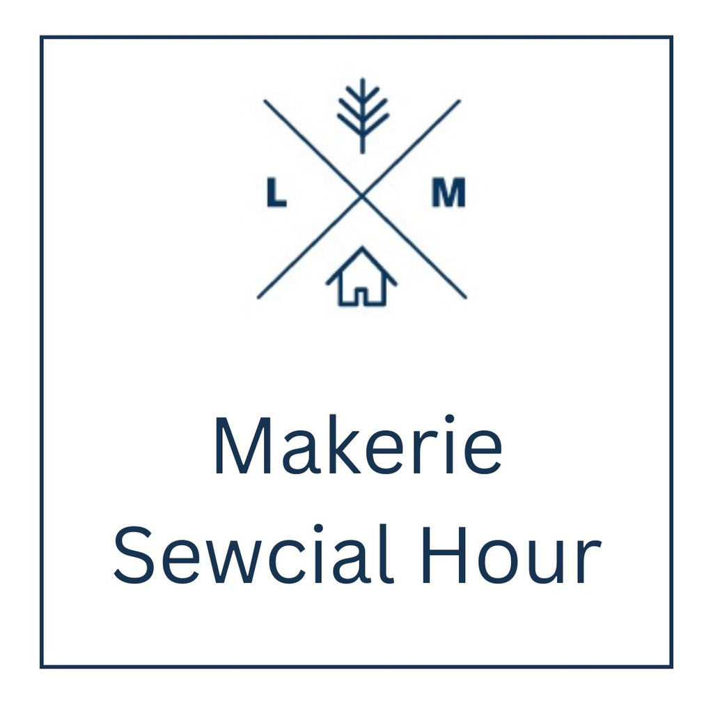 Makerie Sewcial Hour: Watch the Great British Sewing Bee, Thursday April 25, 6:00-8:00 pm